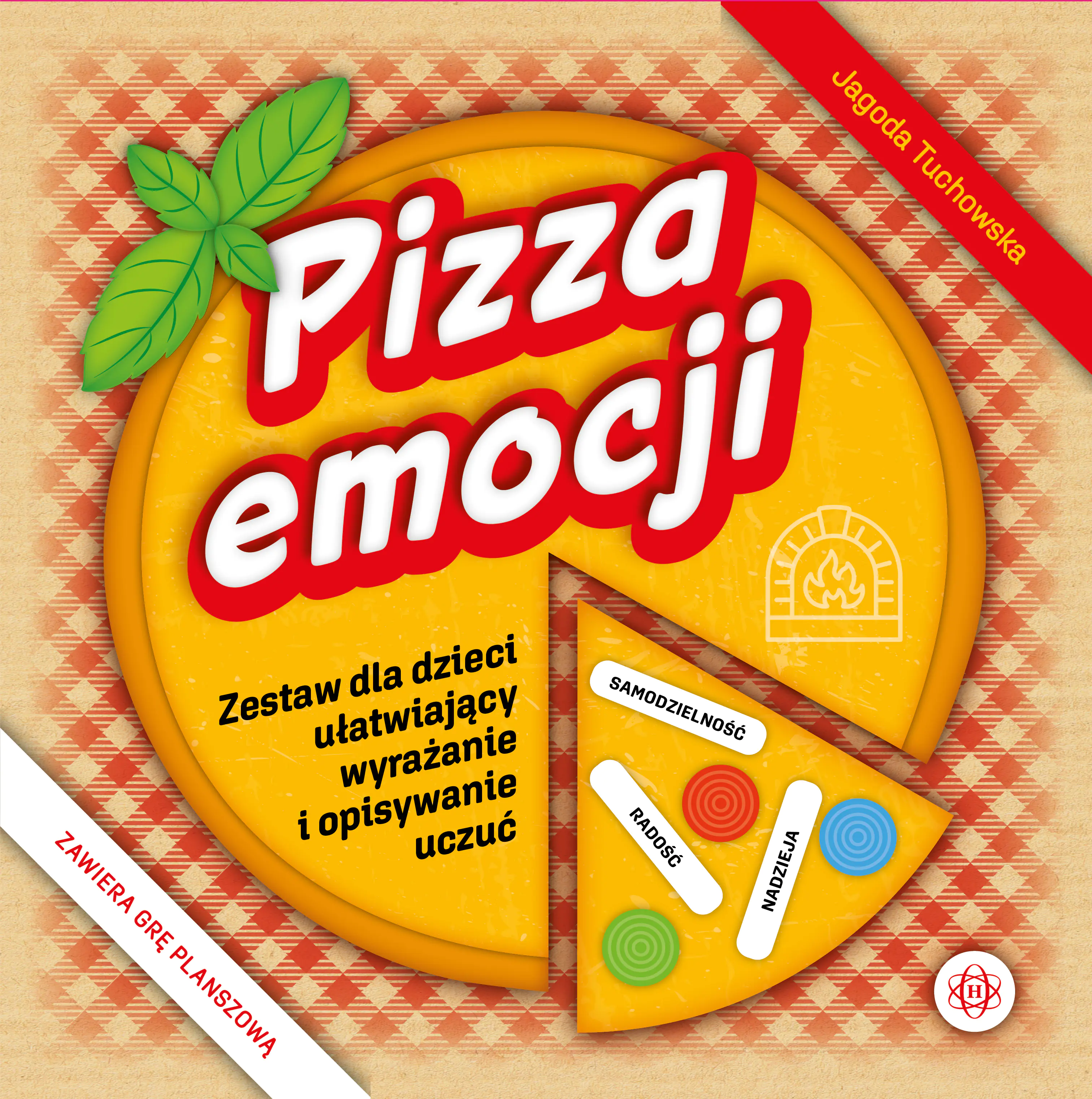 Książka - Pizza emocji. Zestaw dla dzieci ułatwiający wyrażanie i opisywanie uczuć