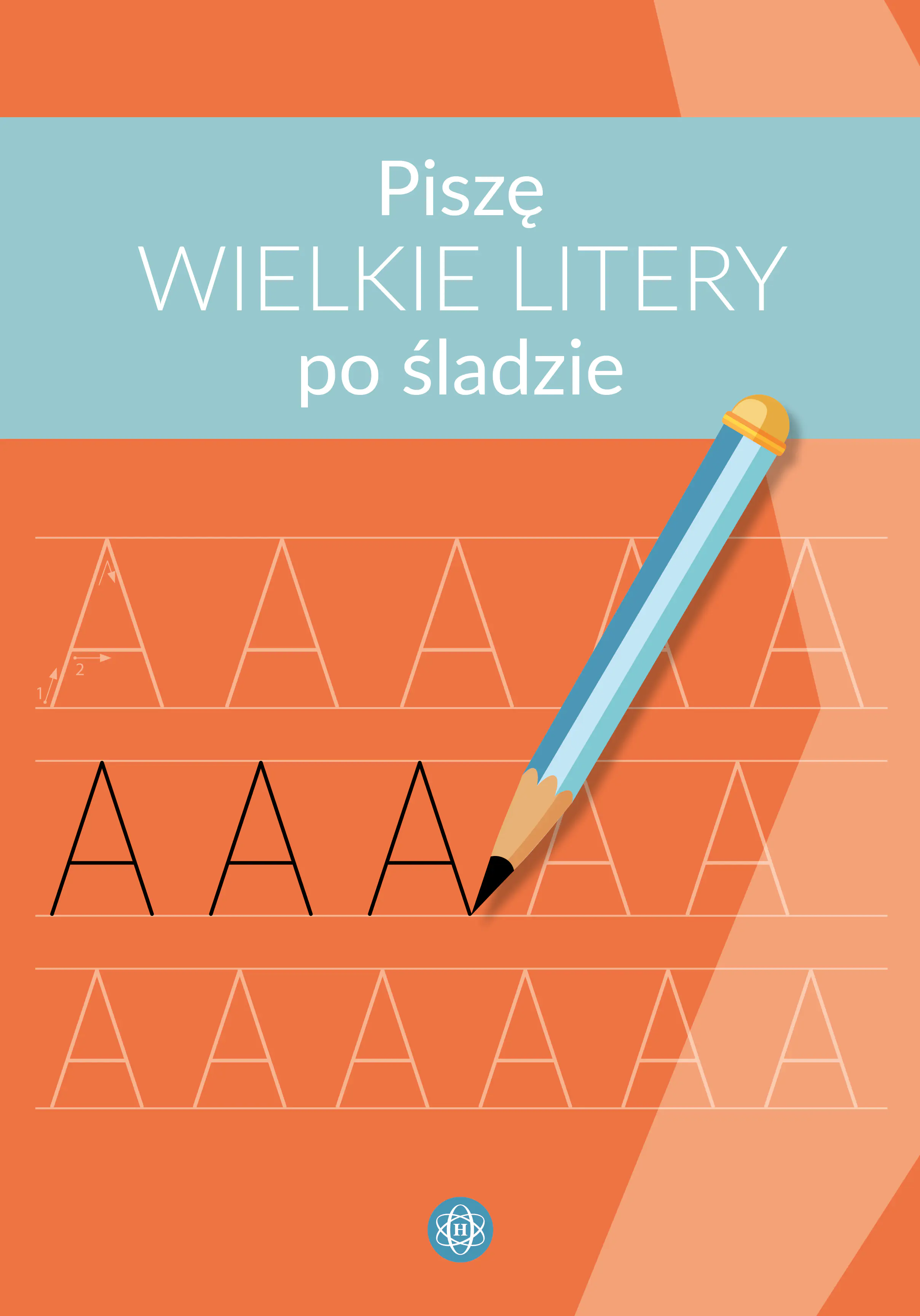 Książka - Piszę wielkie litery po śladzie