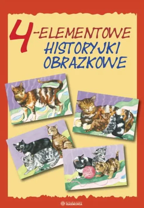 Książka - 4-Elementowe historyjki obrazkowe