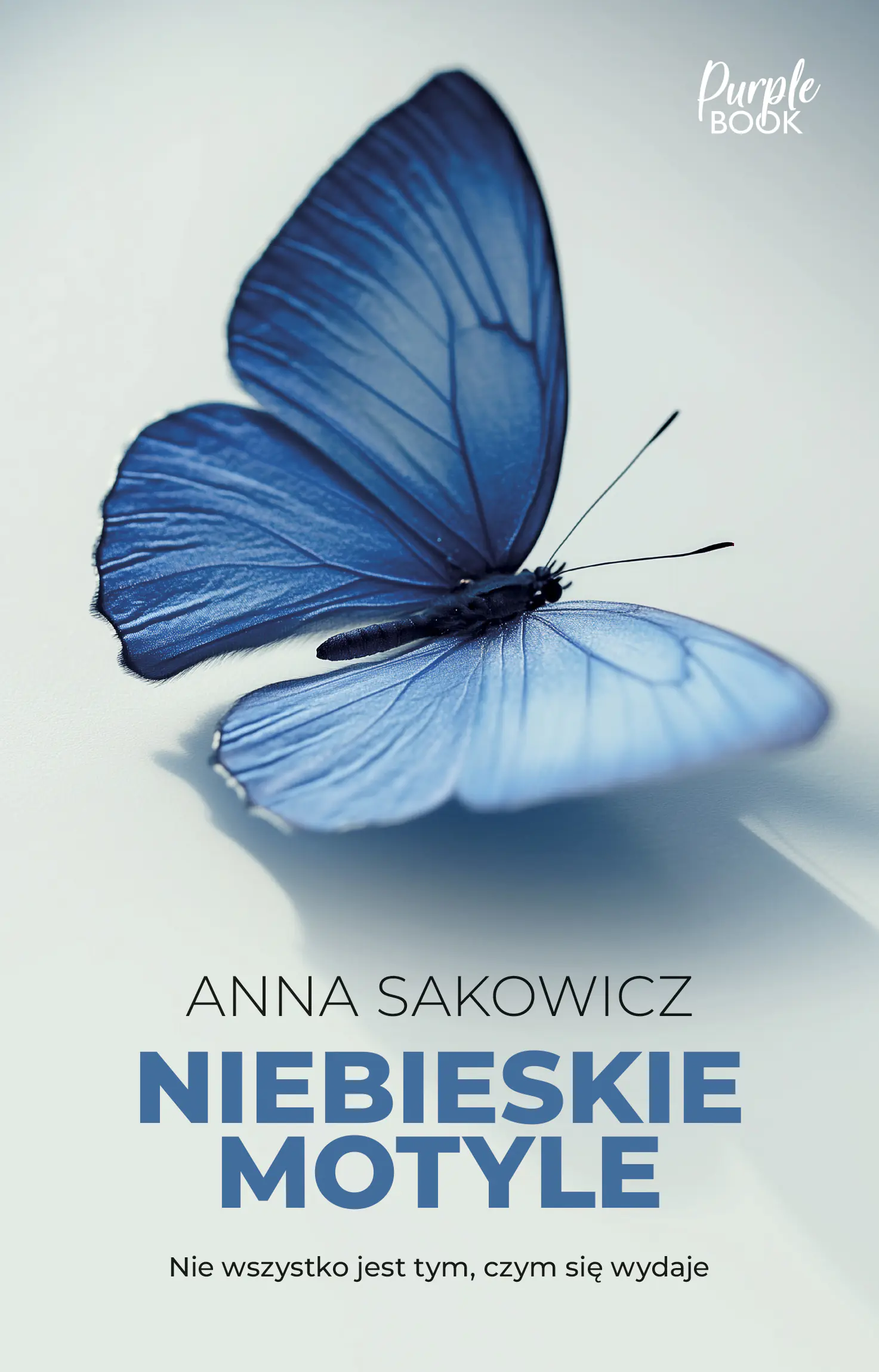 Książka - Niebieskie motyle