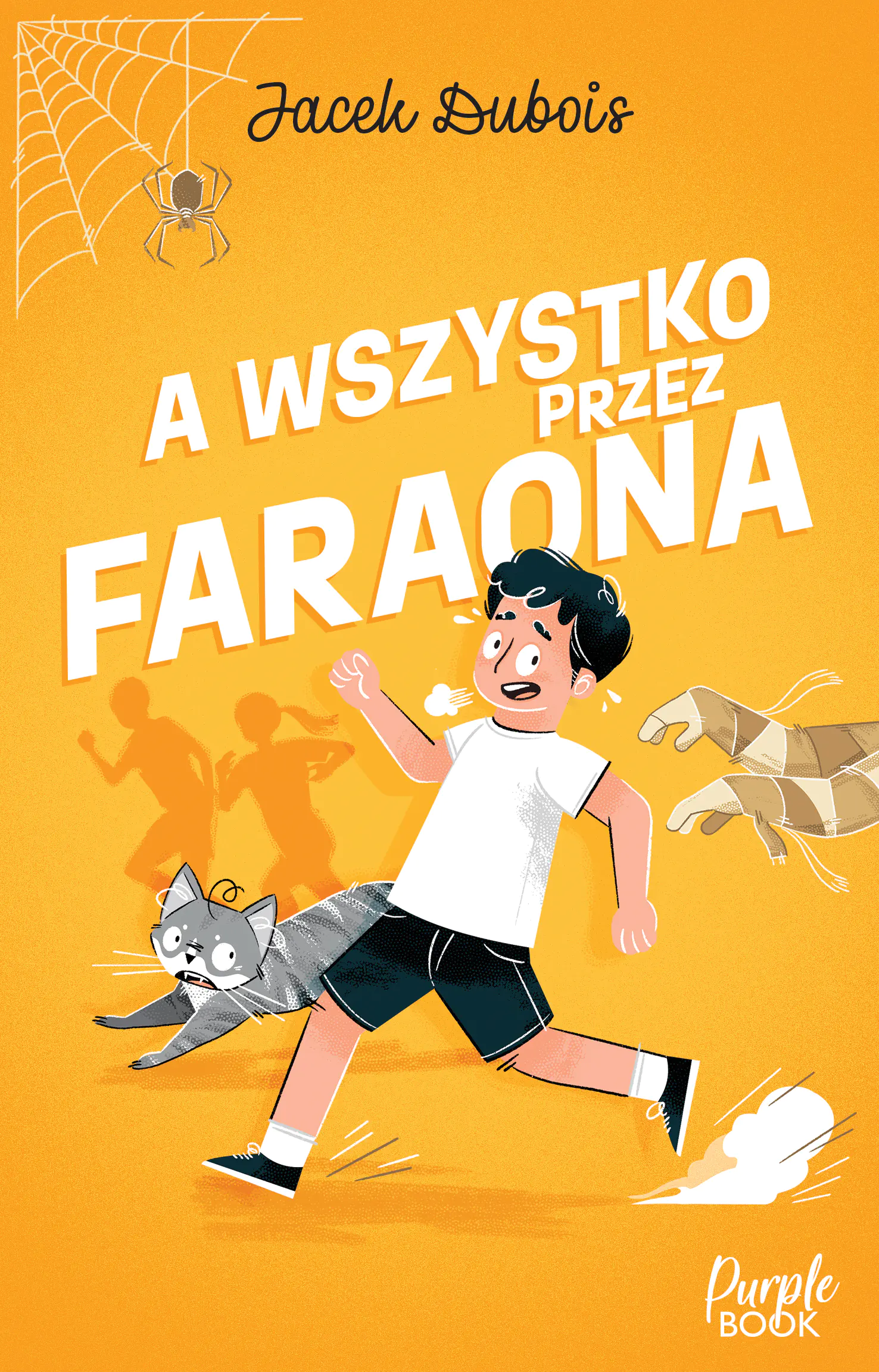 Książka - A wszystko przez Faraona