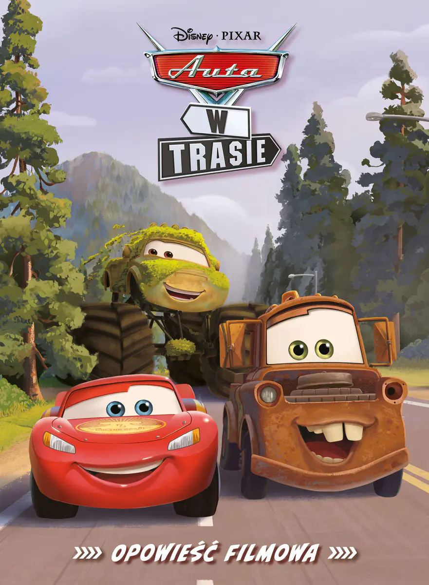 Książka - Auta w trasie. Opowieść filmowa. Disney