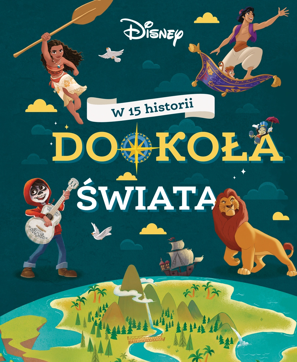 Książka - W 15 historii dookoła świata. Disney