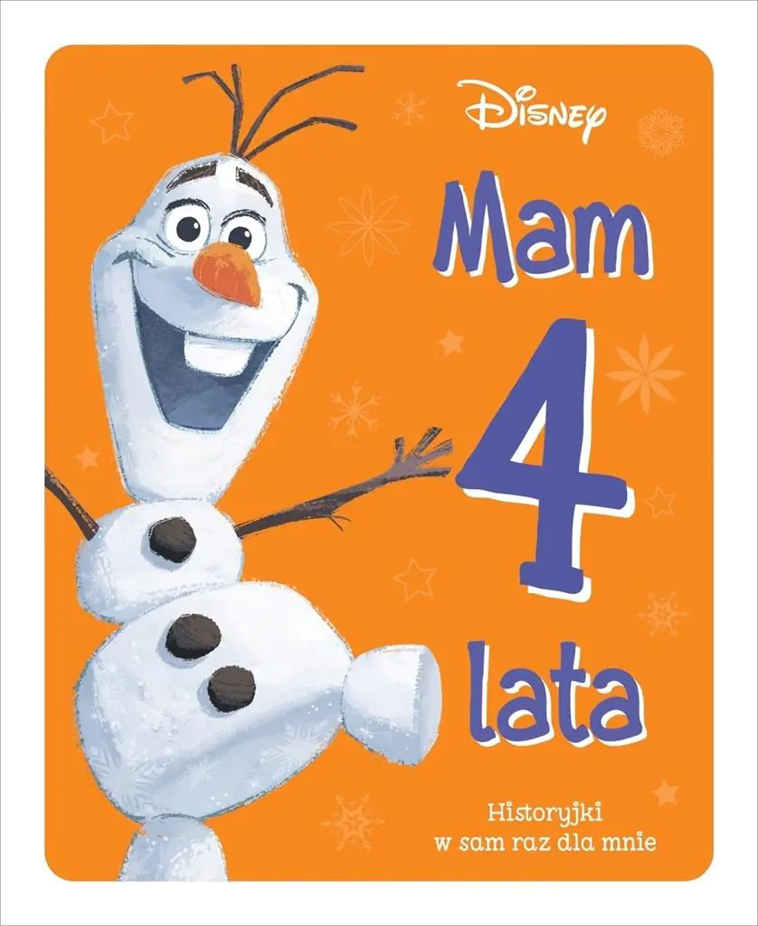 Książka - Mam 4 lata. Historyjki w sam raz dla mnie. Disney