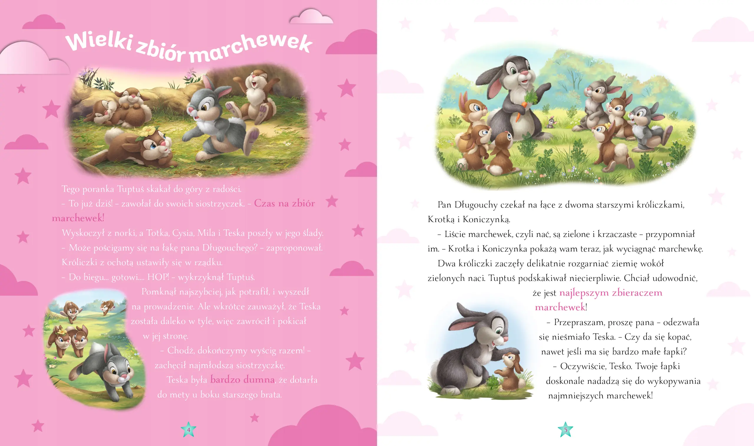 Książka - Historyjki na 3 minuty przed snem. Disney Króliczki