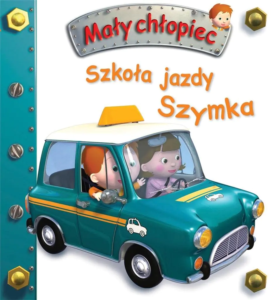 Książka - Szkoła jazdy Szymka. Mały chłopiec
