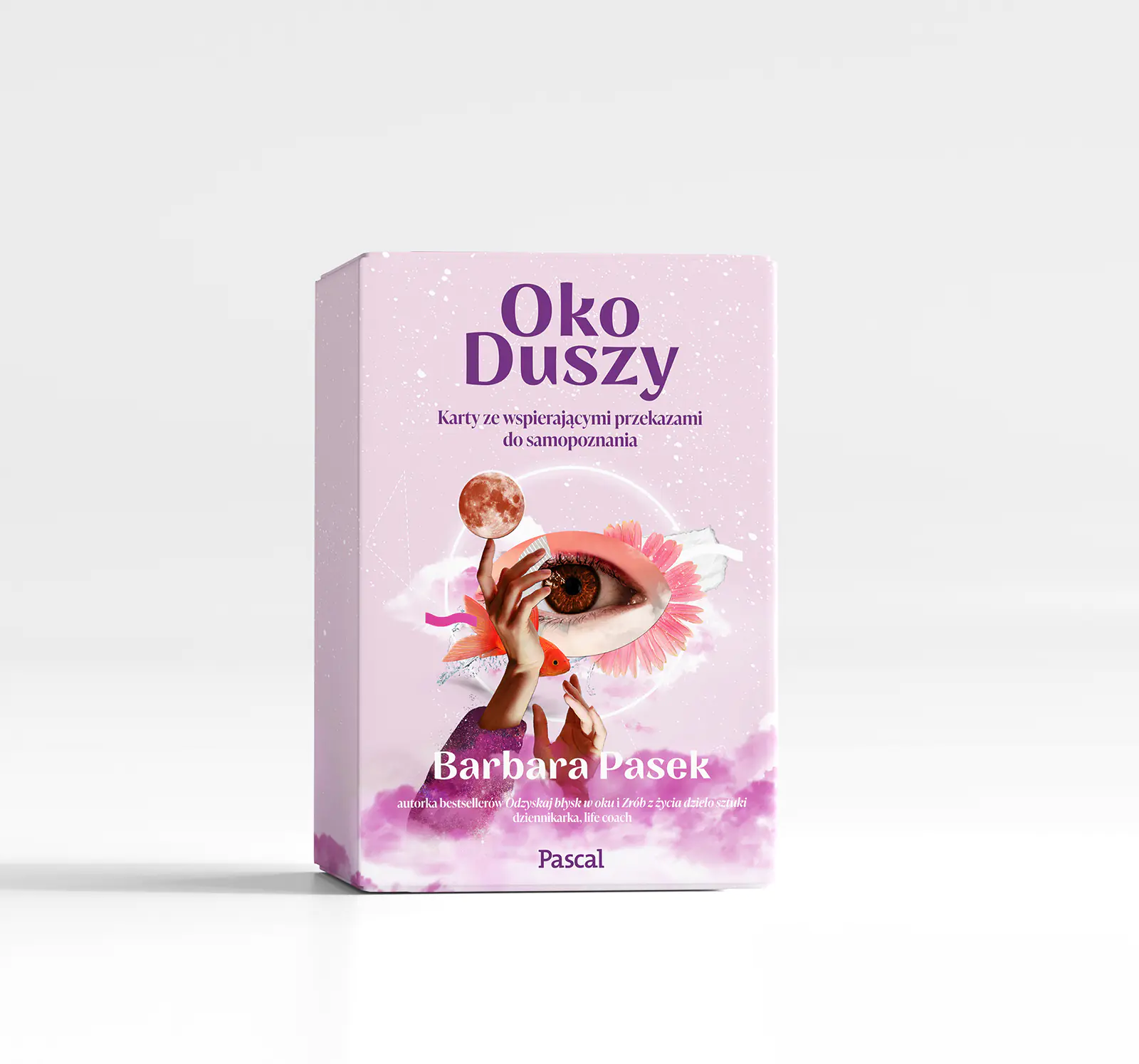 Książka - Oko duszy. Karty ze wspierającymi przekazami do samopoznania