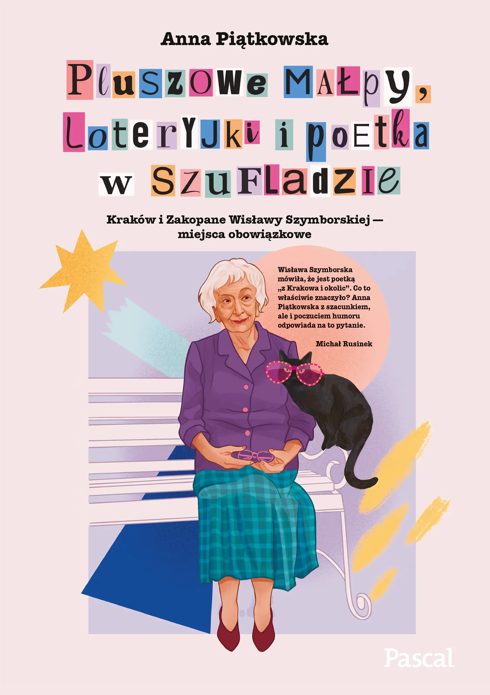 Książka - Pluszowe małpy, loteryjki i poetka w szufladzie