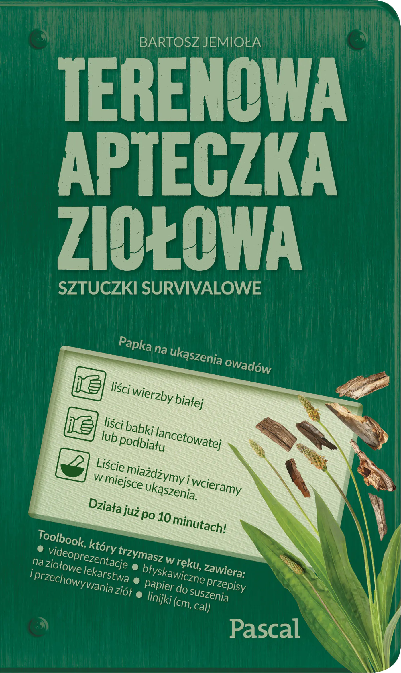 Książka - Terenowa apteczka ziołowa. Sztuczki survivalowe