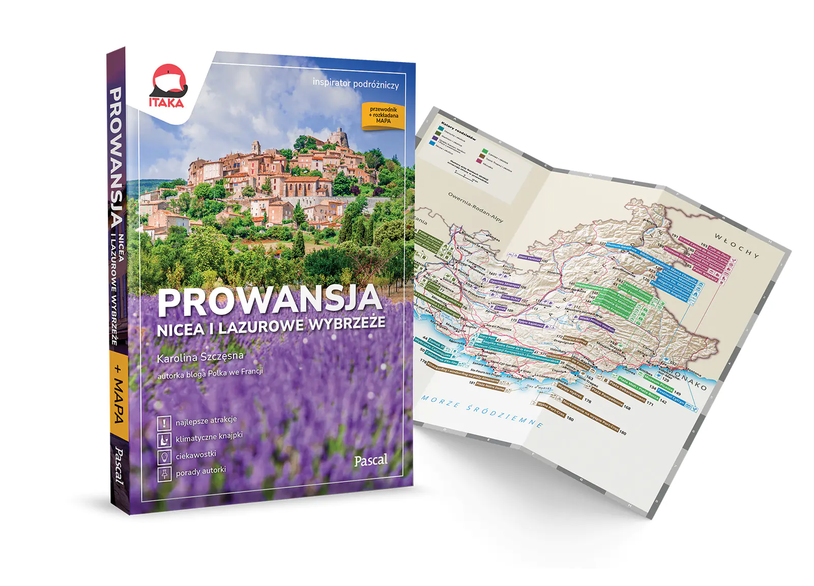 Książka - Prowansja, Nicea i Lazurowe Wybrzeże