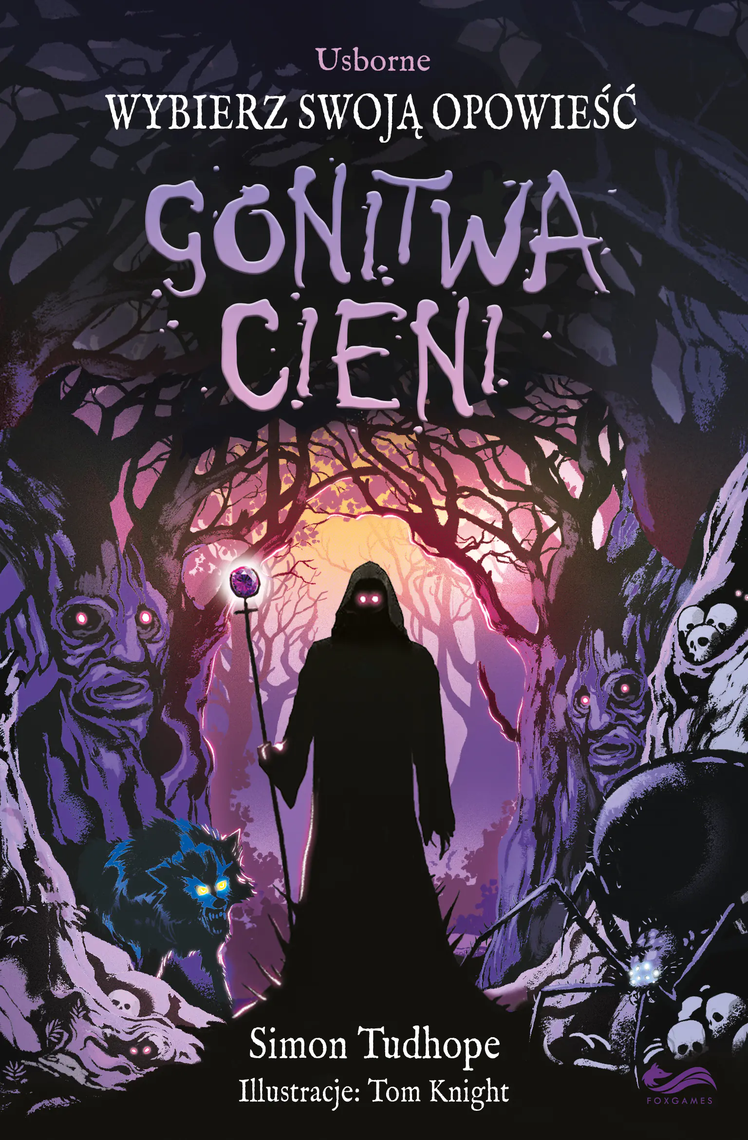 Książka - Gonitwa cieni. Wybierz swoją opowieść