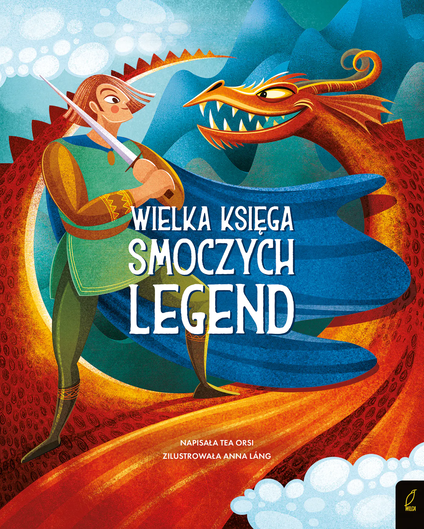 Książka - Wielka księga smoczych legend