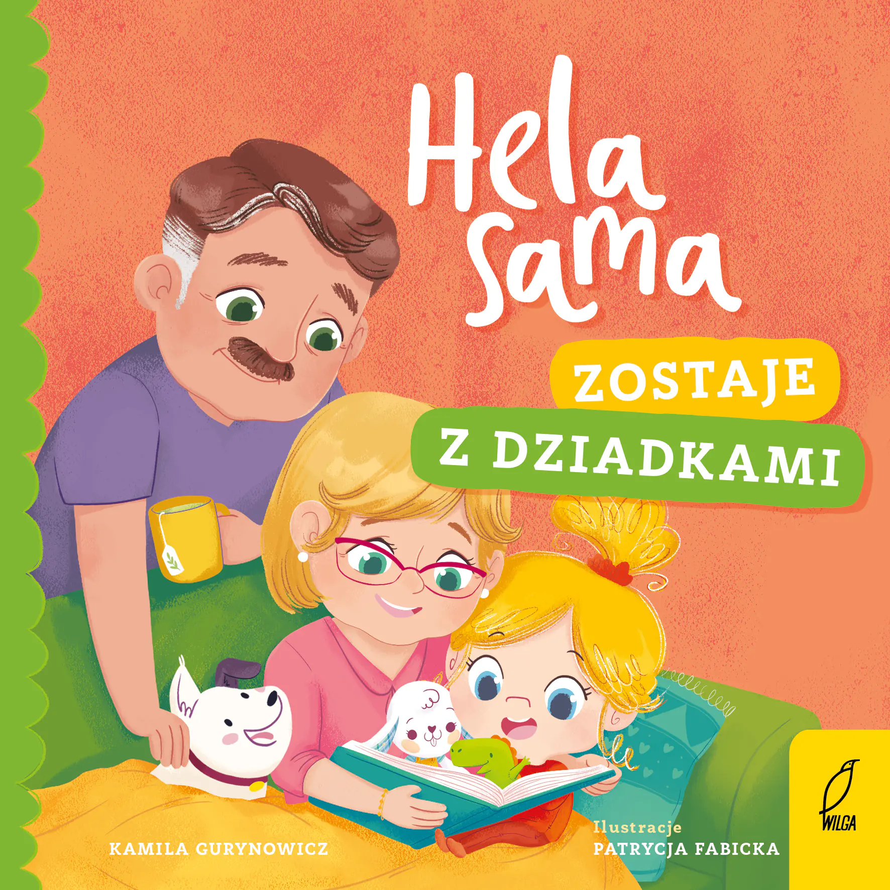 Książka - Hela sama zostaje z dziadkami