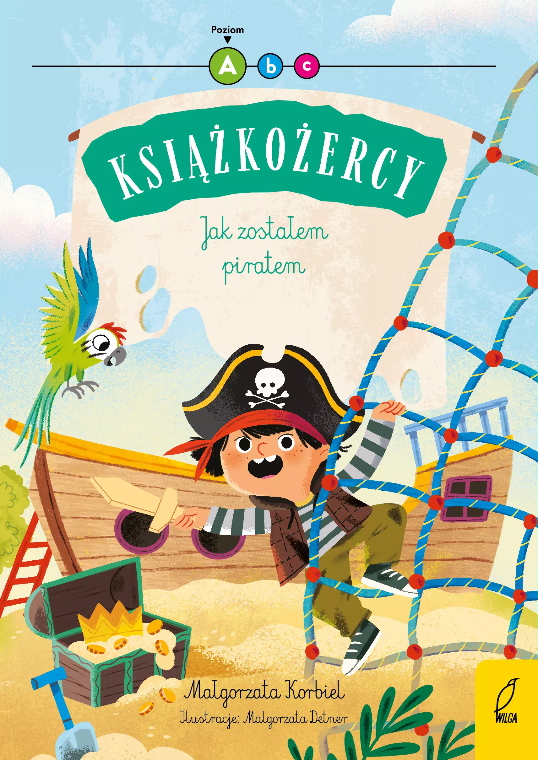 Książka - Jak zostałem piratem. Książkożercy. Poziom A. Tom 27