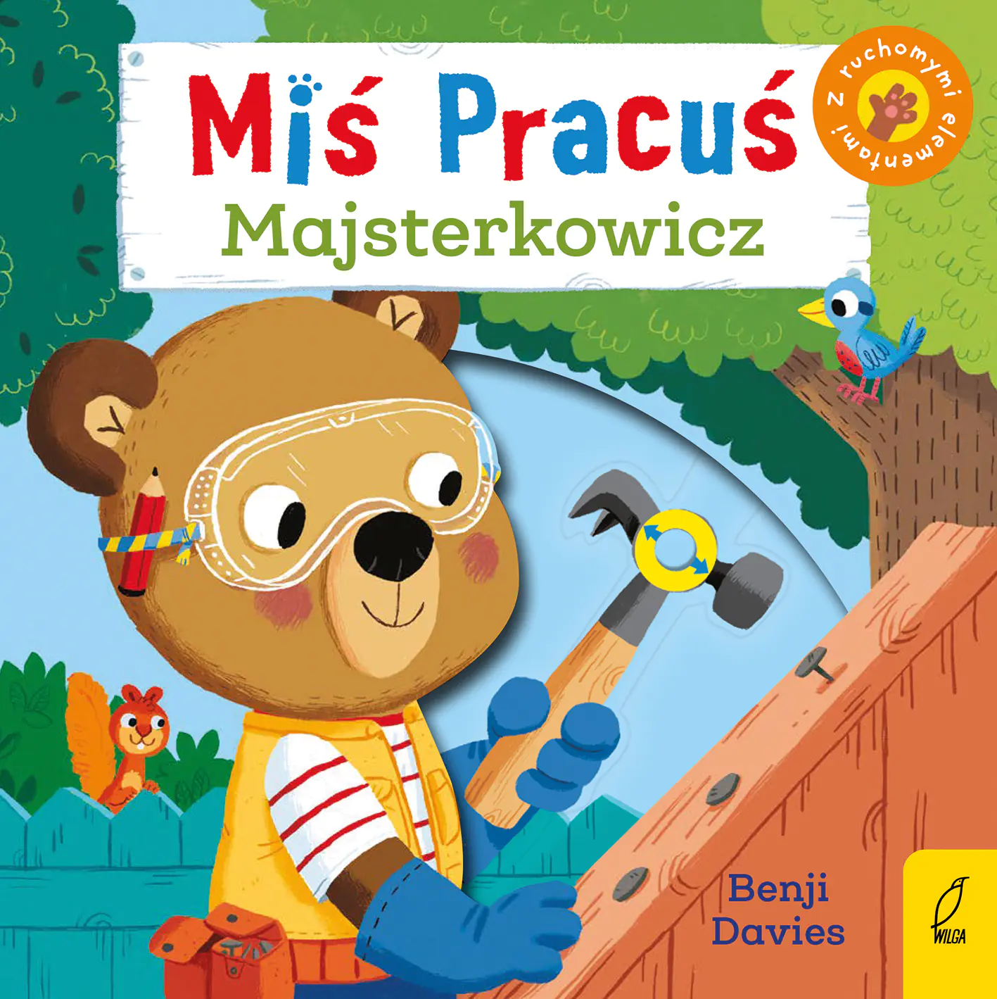 Książka - Majsterkowicz. Miś Pracuś