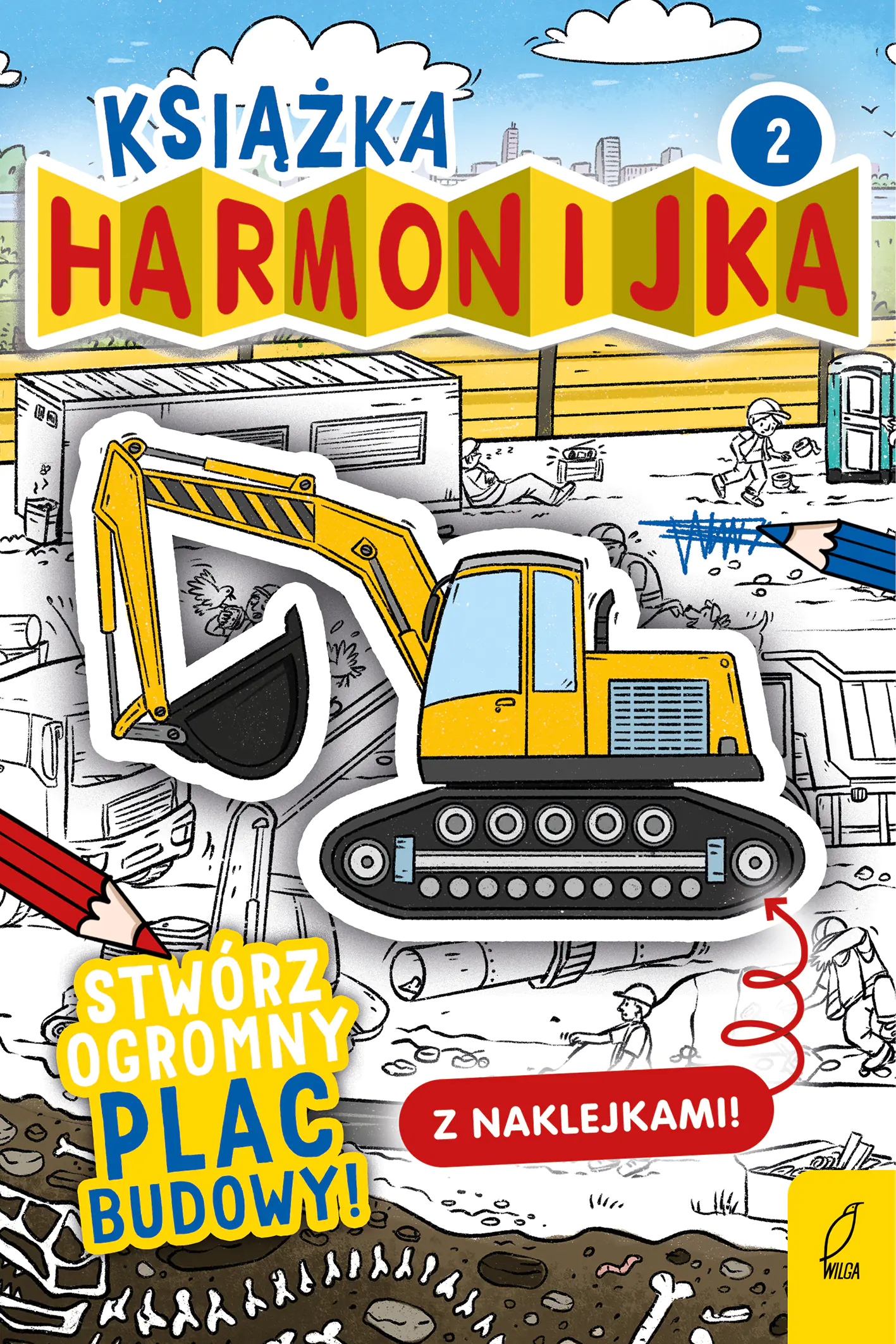 Książka - Książka harmonijka. Plac budowy. Część 2