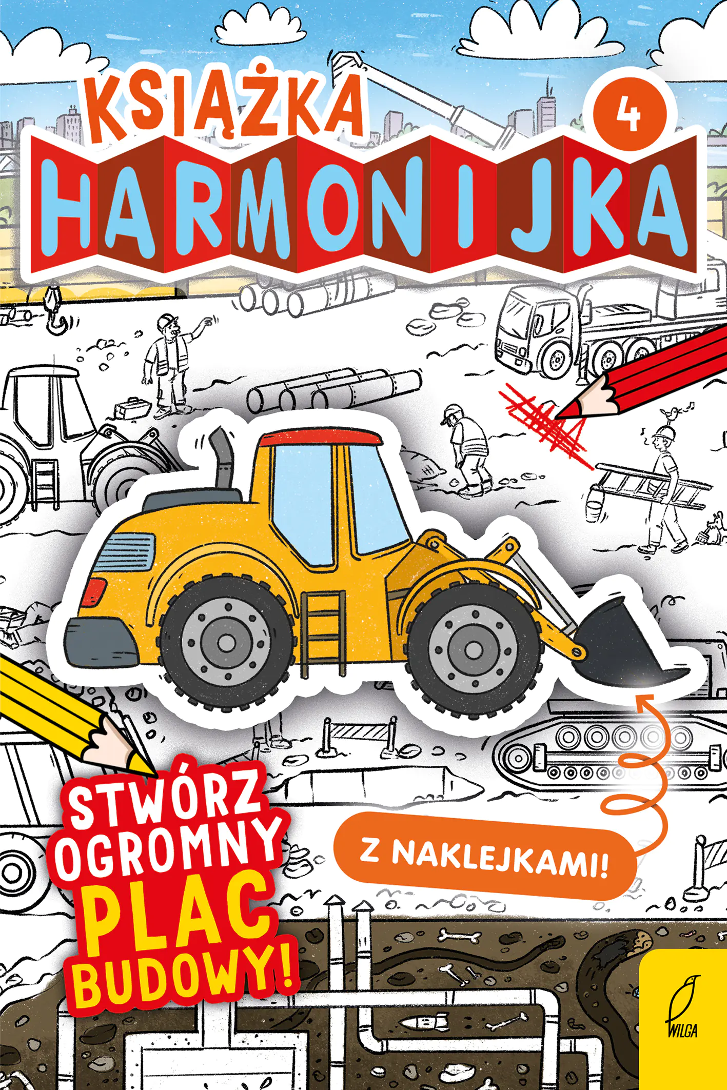 Książka - Książka harmonijka. Plac budowy. Część 4