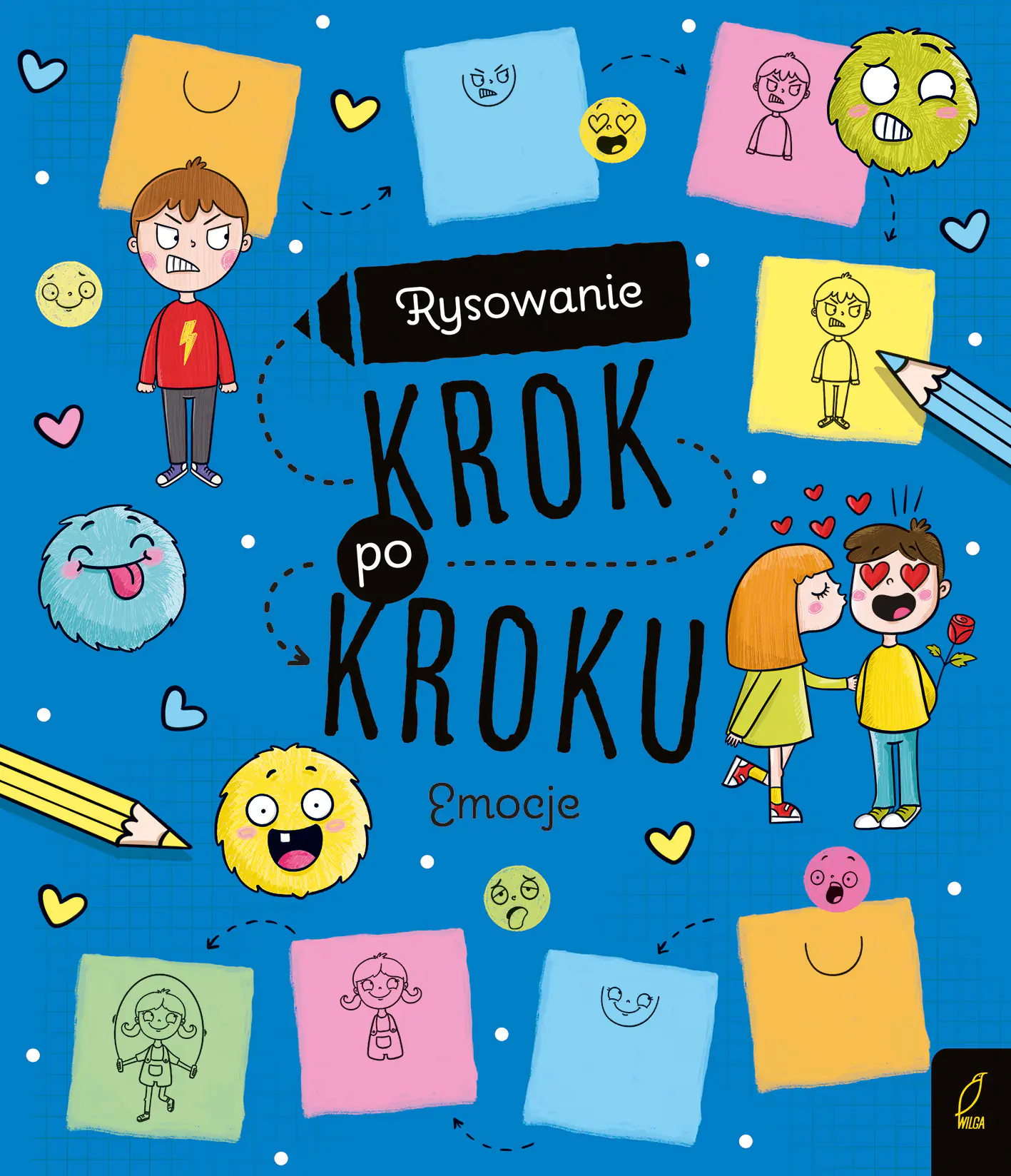Książka - Emocje. Rysowanie krok po kroku