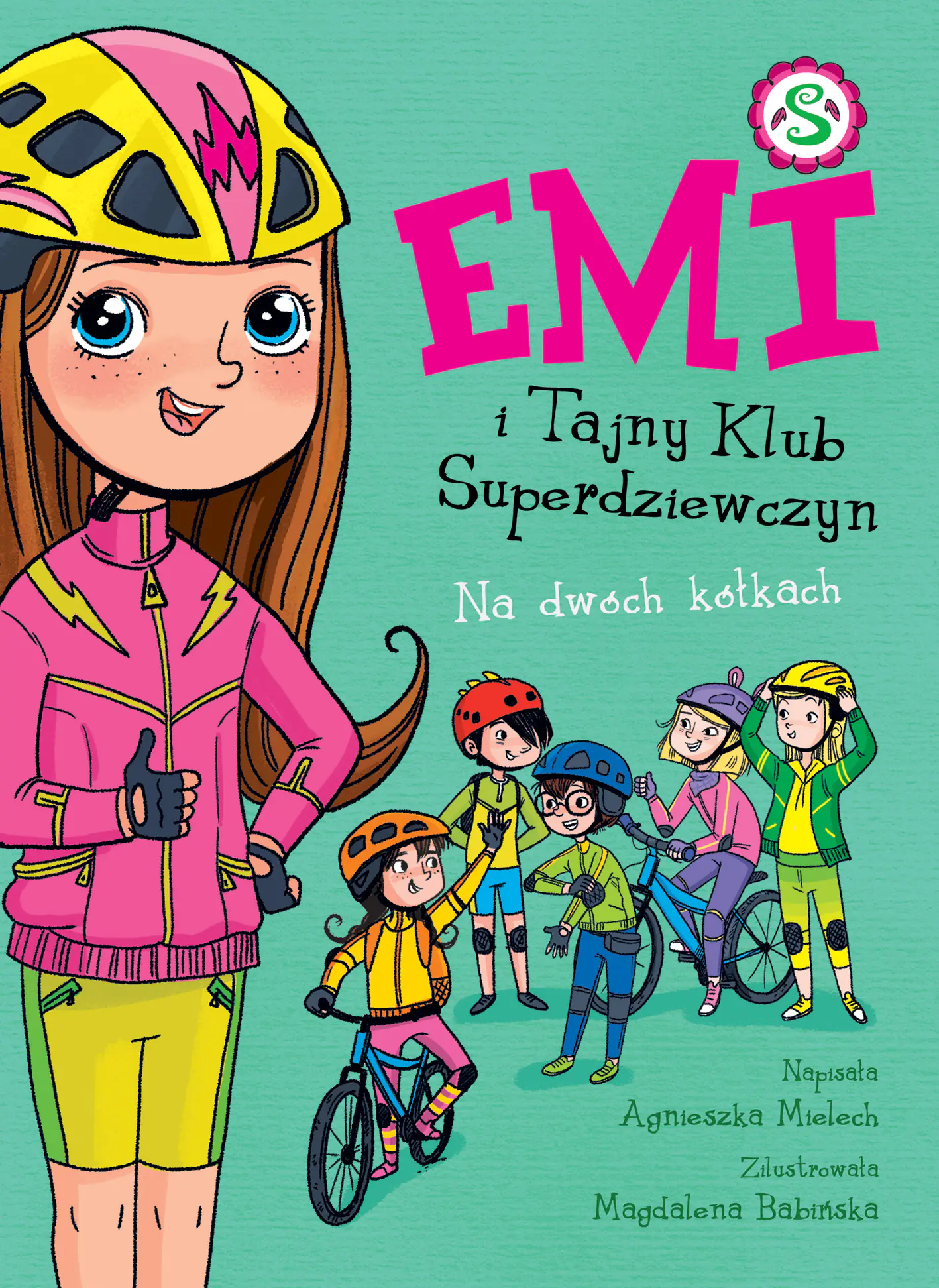 Książka - Na dwóch kółkach. Emi i Tajny Klub Superdziewczyn. Tom 15