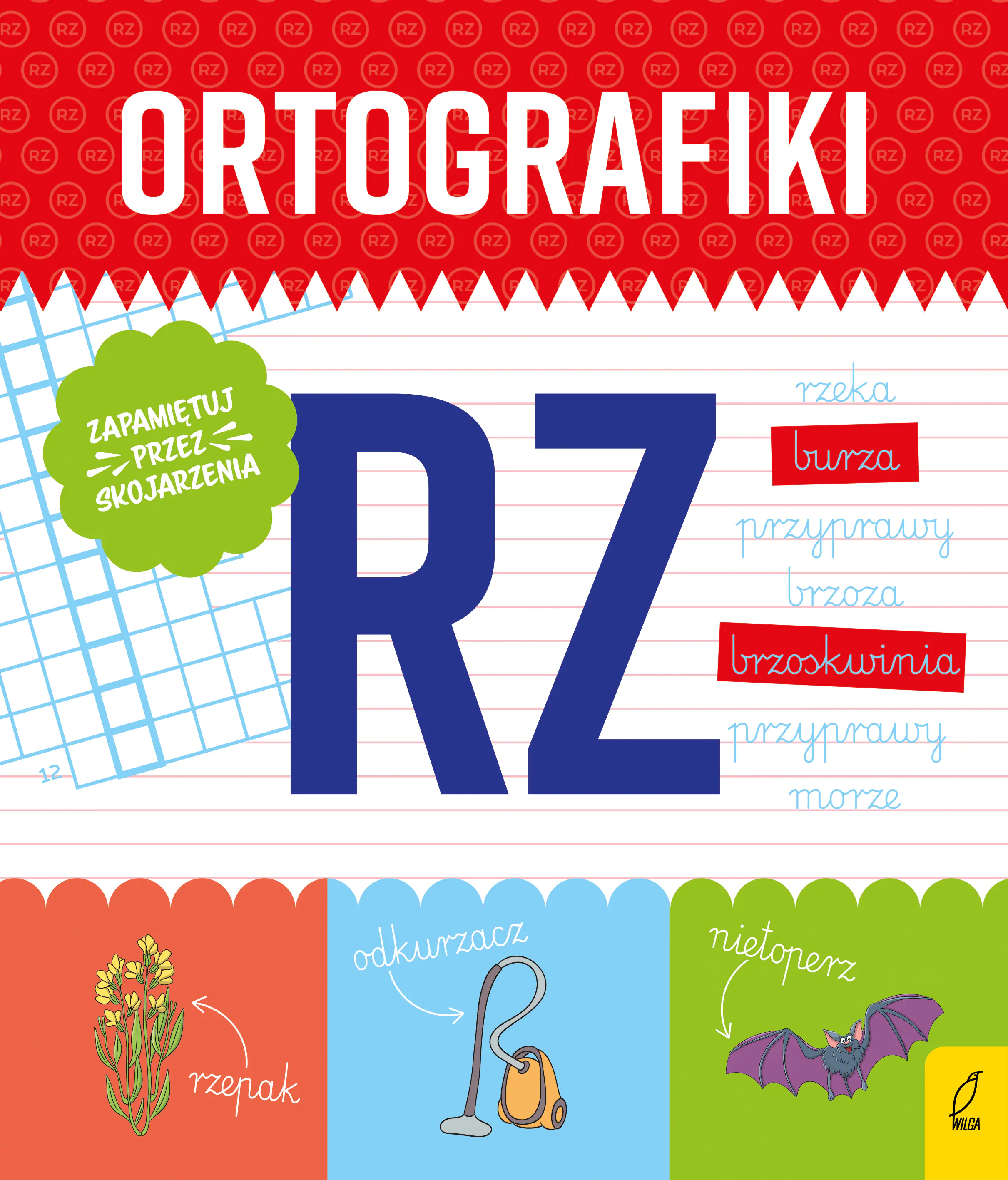 Książka - Ćwiczenia z RZ. Ortografiki