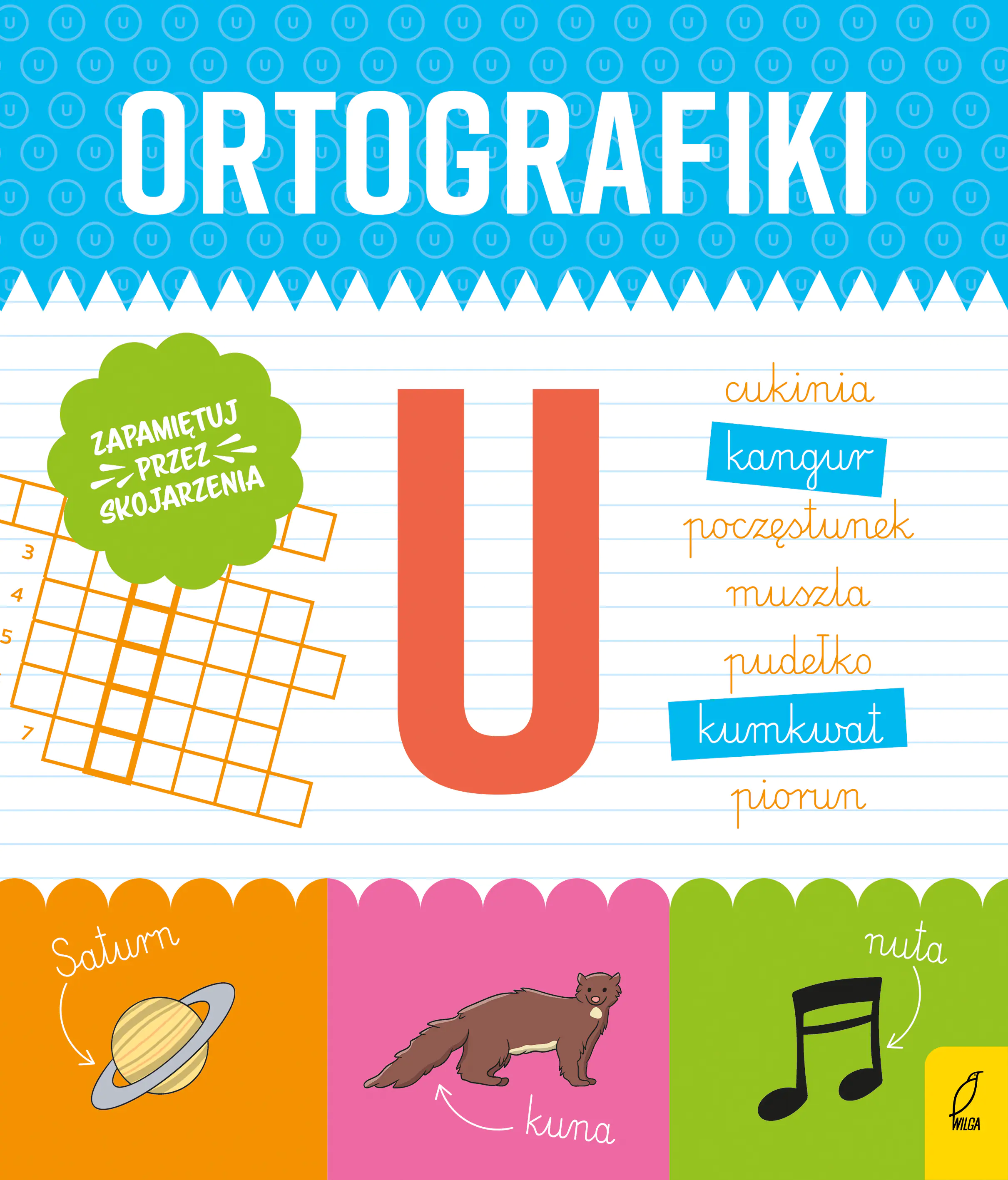Książka - Ćwiczenia z U. Ortografiki