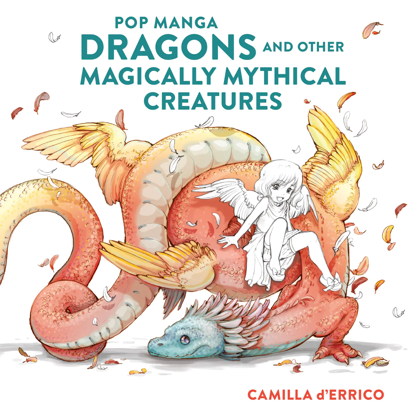 Książka - Pop manga dragons and other magically mythical creatures