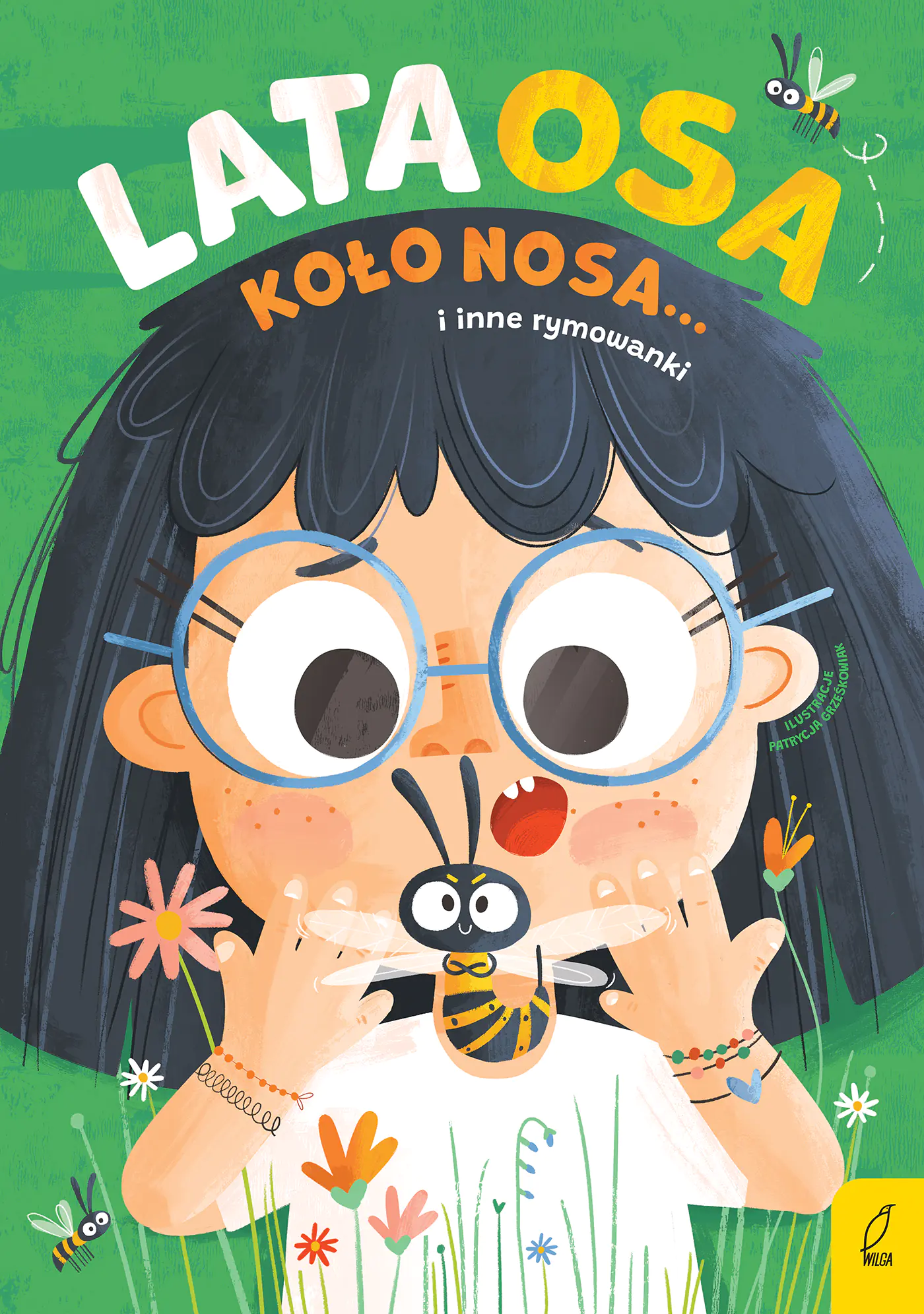 Książka - Lata osa koło nosa... i inne rymowanki