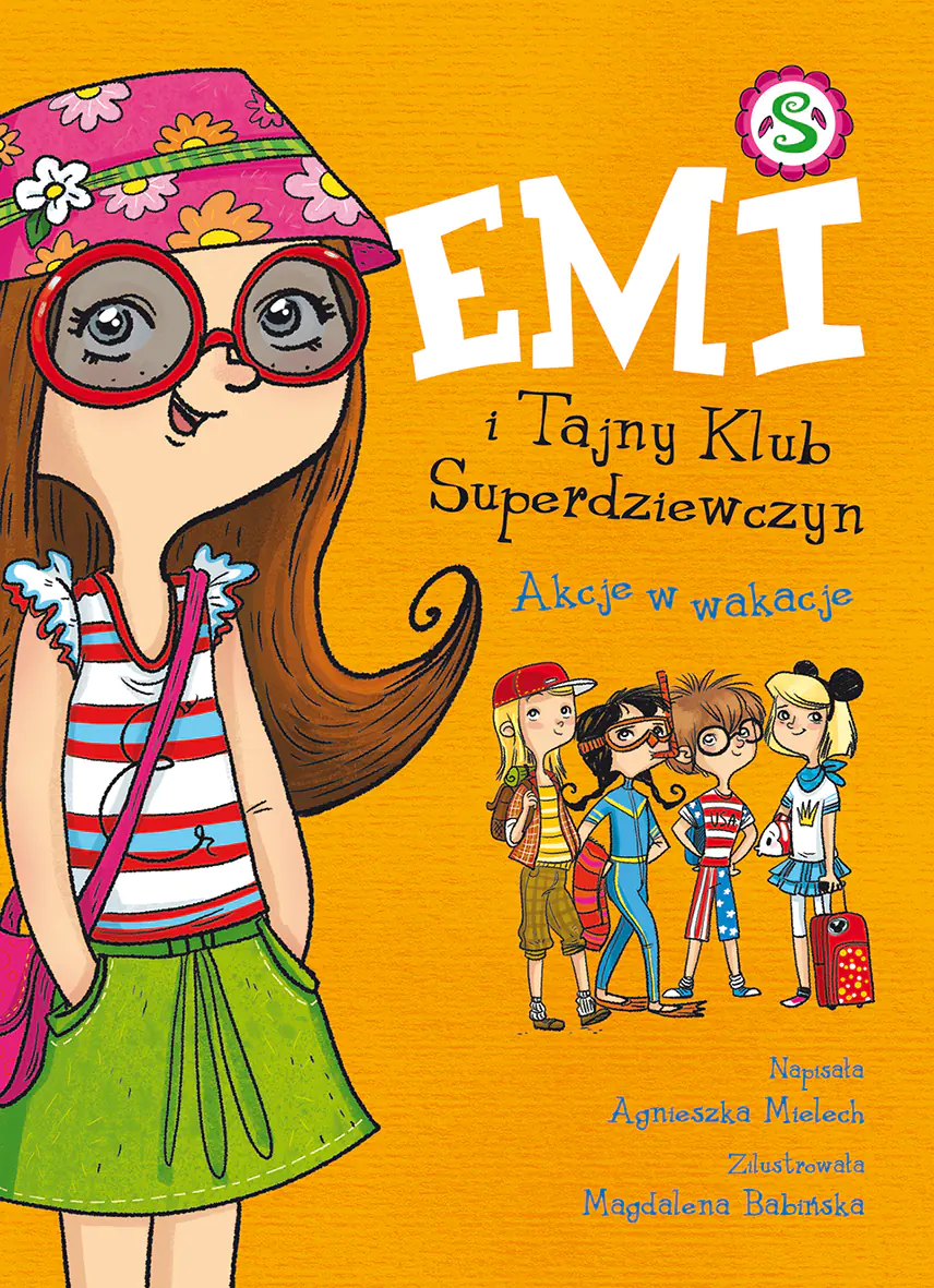 Książka - Akcje w wakacje. Emi i Tajny Klub Superdziewczyn. Tom 4