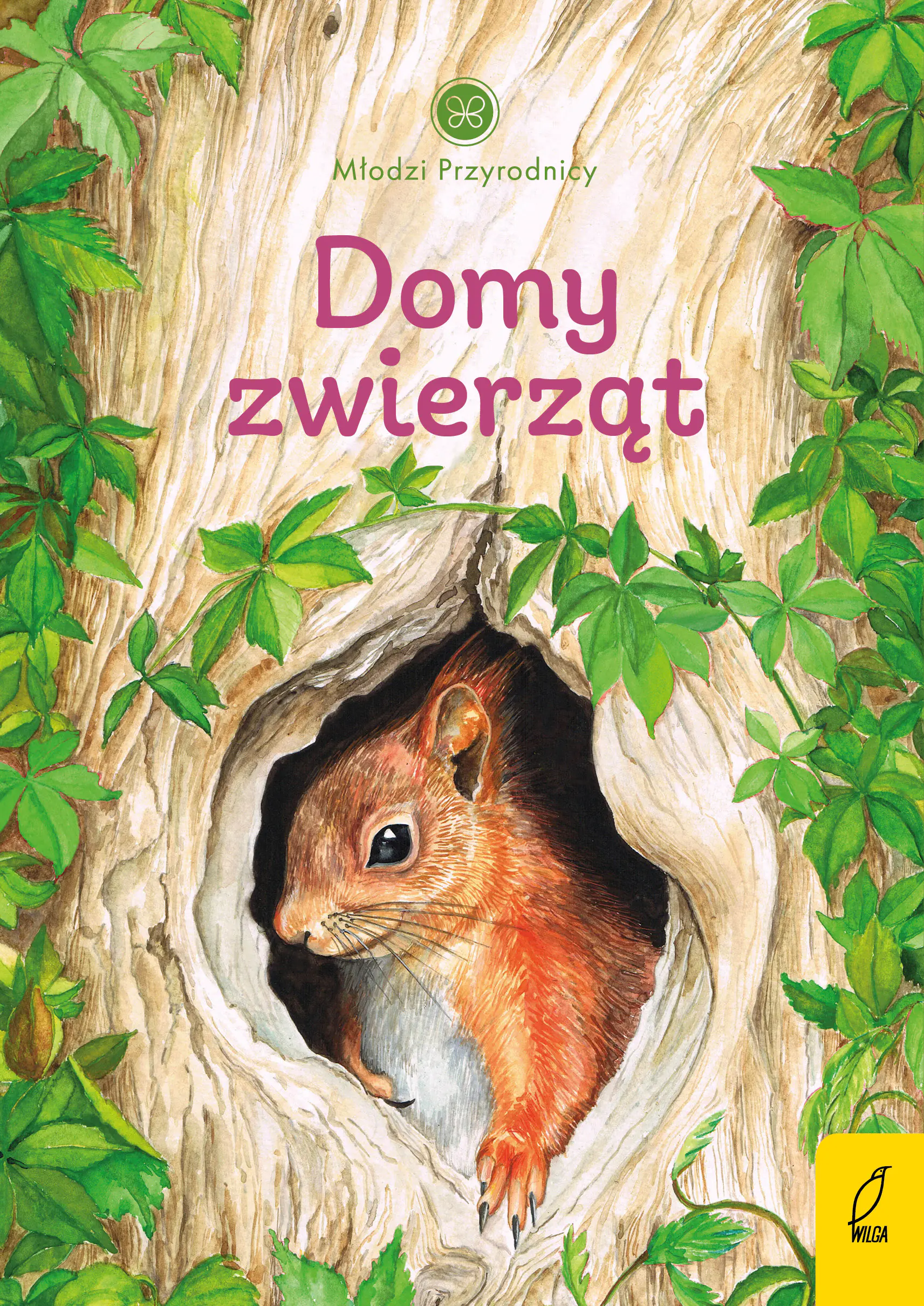 Książka - Domy zwierząt. Młodzi przyrodnicy