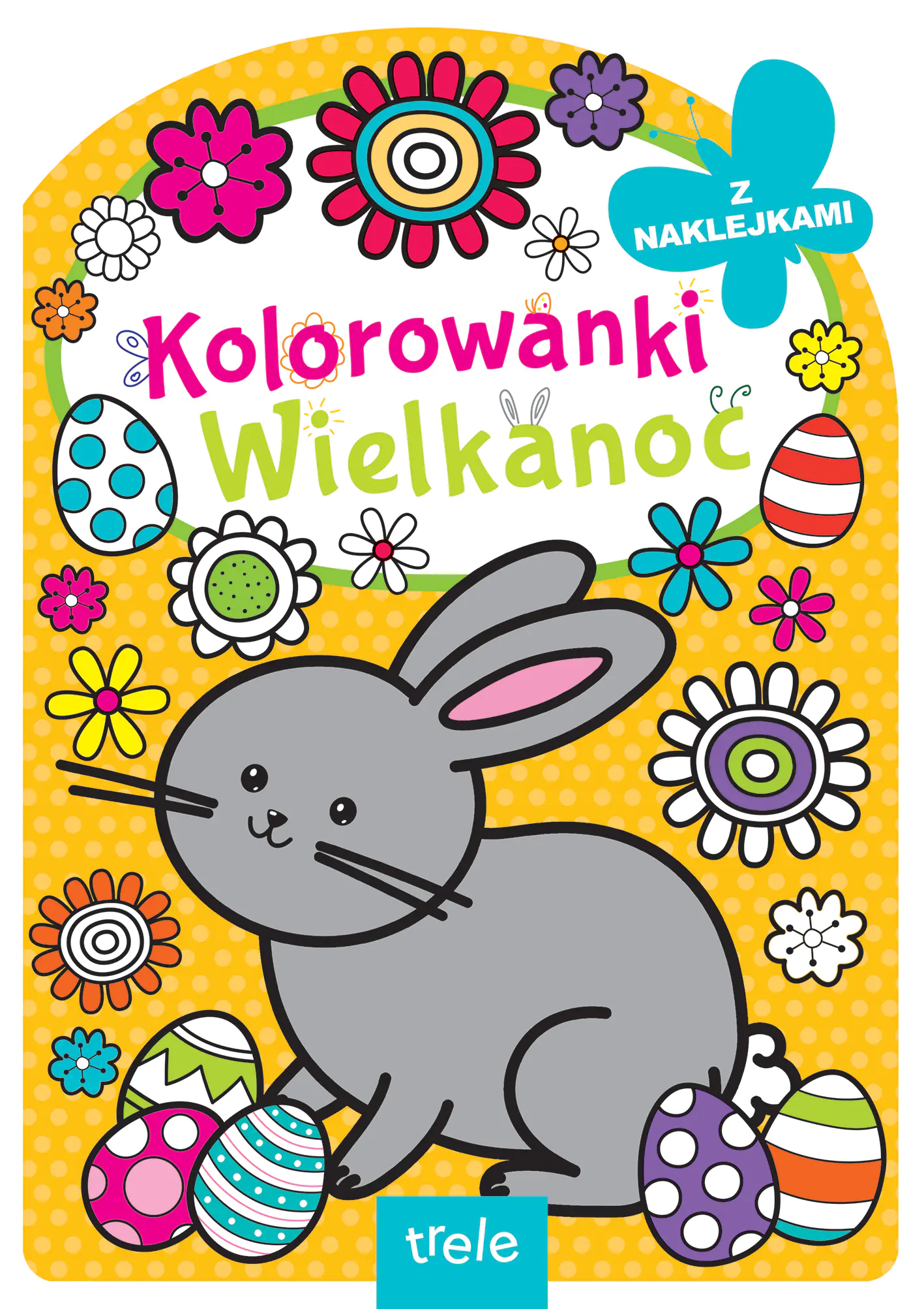 Książka - Kolorowanka z wykrojnikiem. Wielkanoc. Kolorowanka z wykrojnikiem