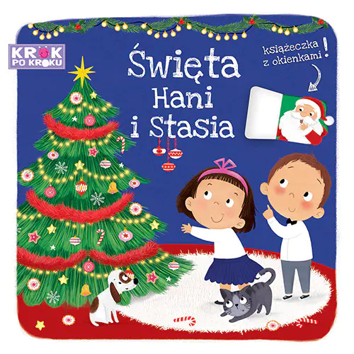 Książka - Krok po kroku. Święta Hani i Stasia