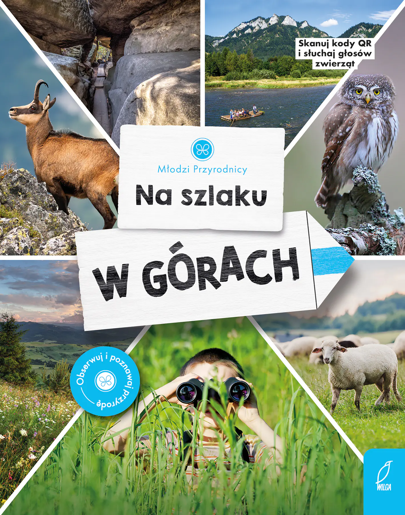 Książka - W górach . Młodzi przyrodnicy na szlaku