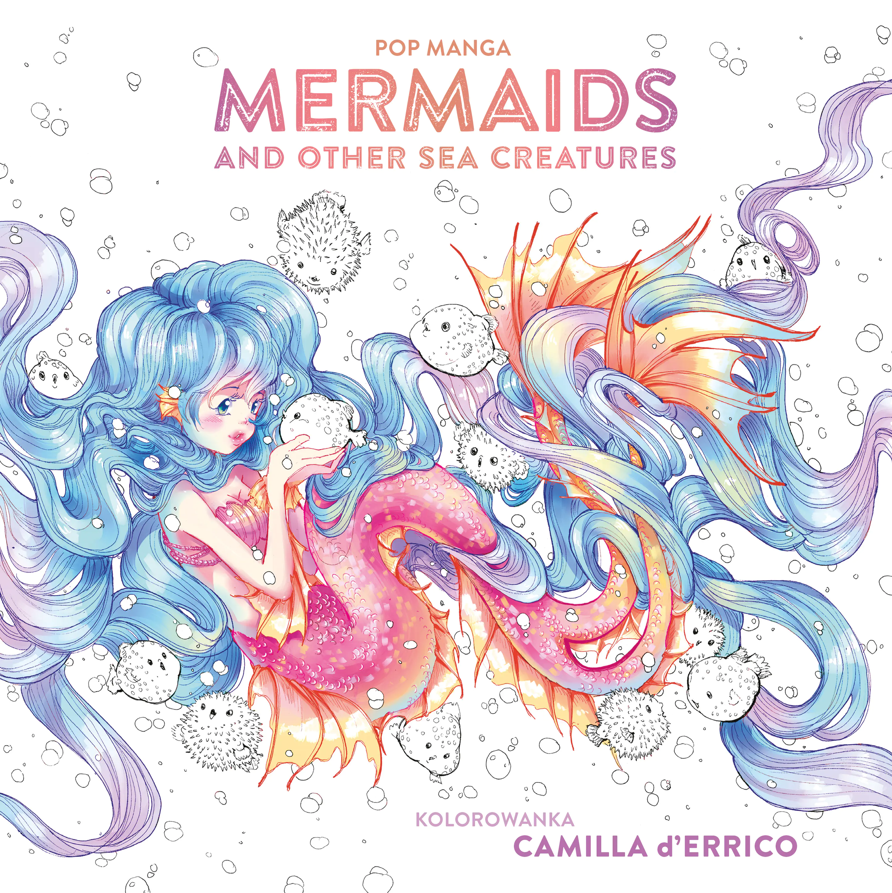 Książka - Pop manga. Mermaids and other sea creatures