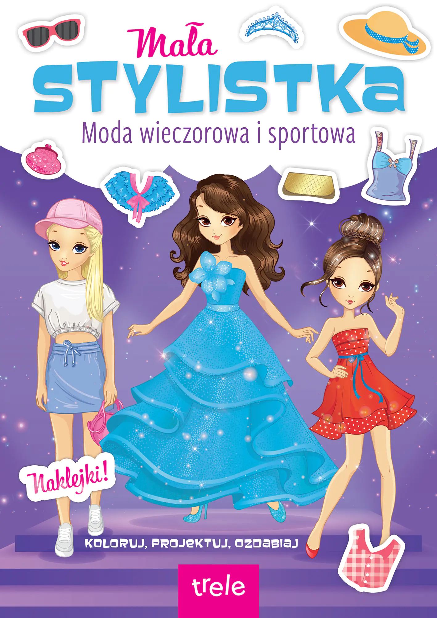 Książka - Moda wieczorowa i sportowa. Mała stylistka