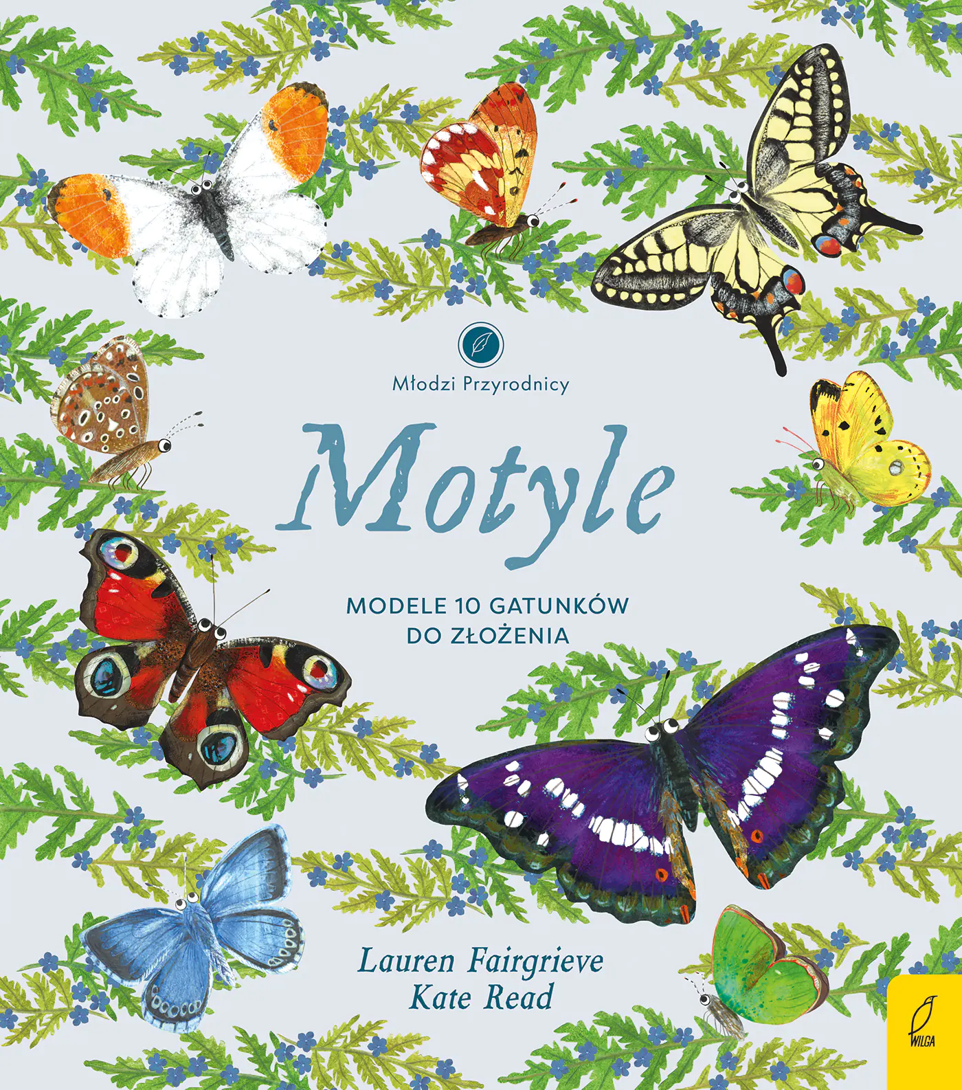 Książka - Motyle. Modele 3D. Młodzi przyrodnicy