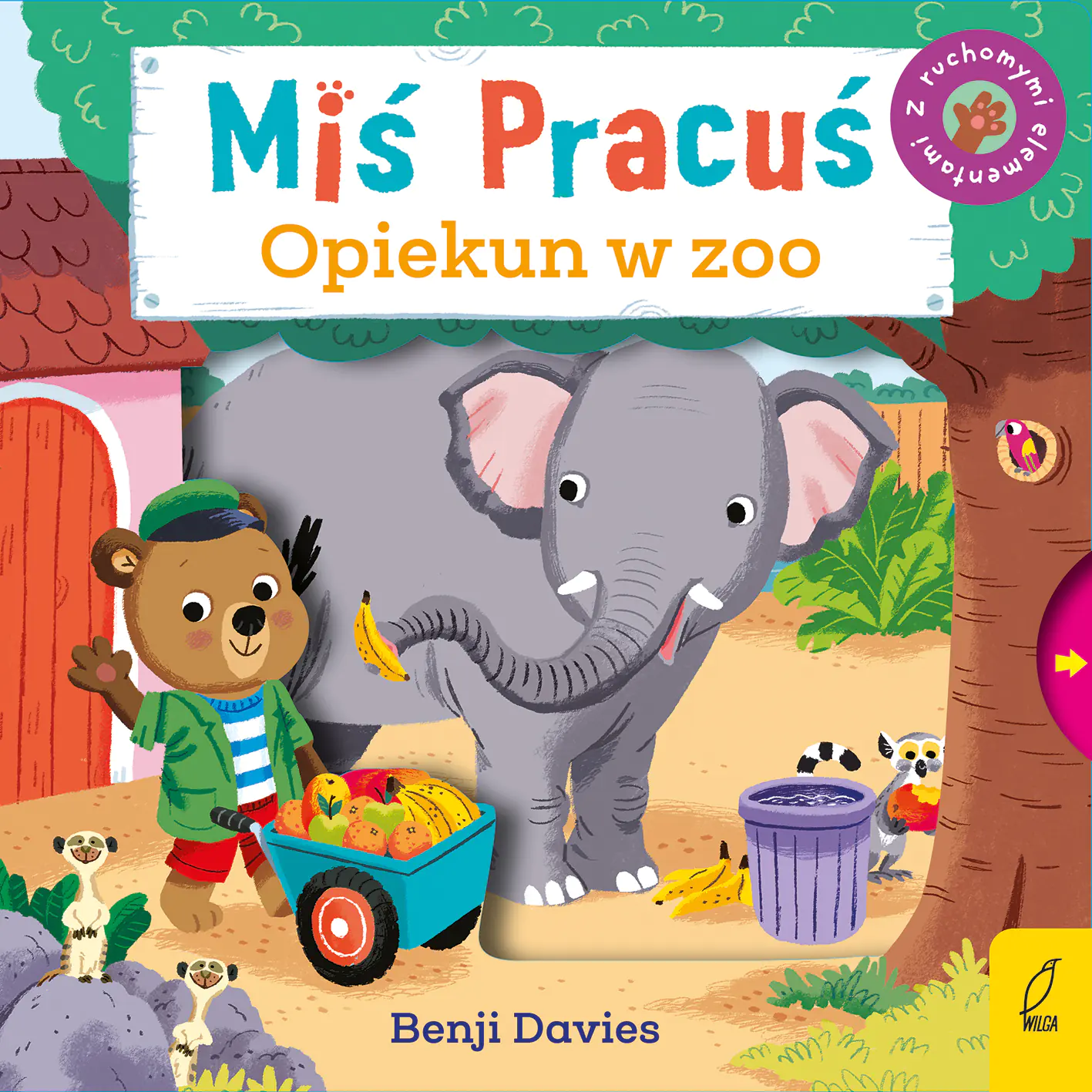 Książka - Opiekun w zoo. Miś Pracuś