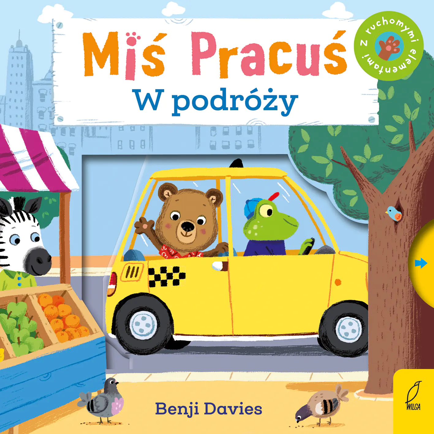 Książka - Miś Pracuś. W podróży
