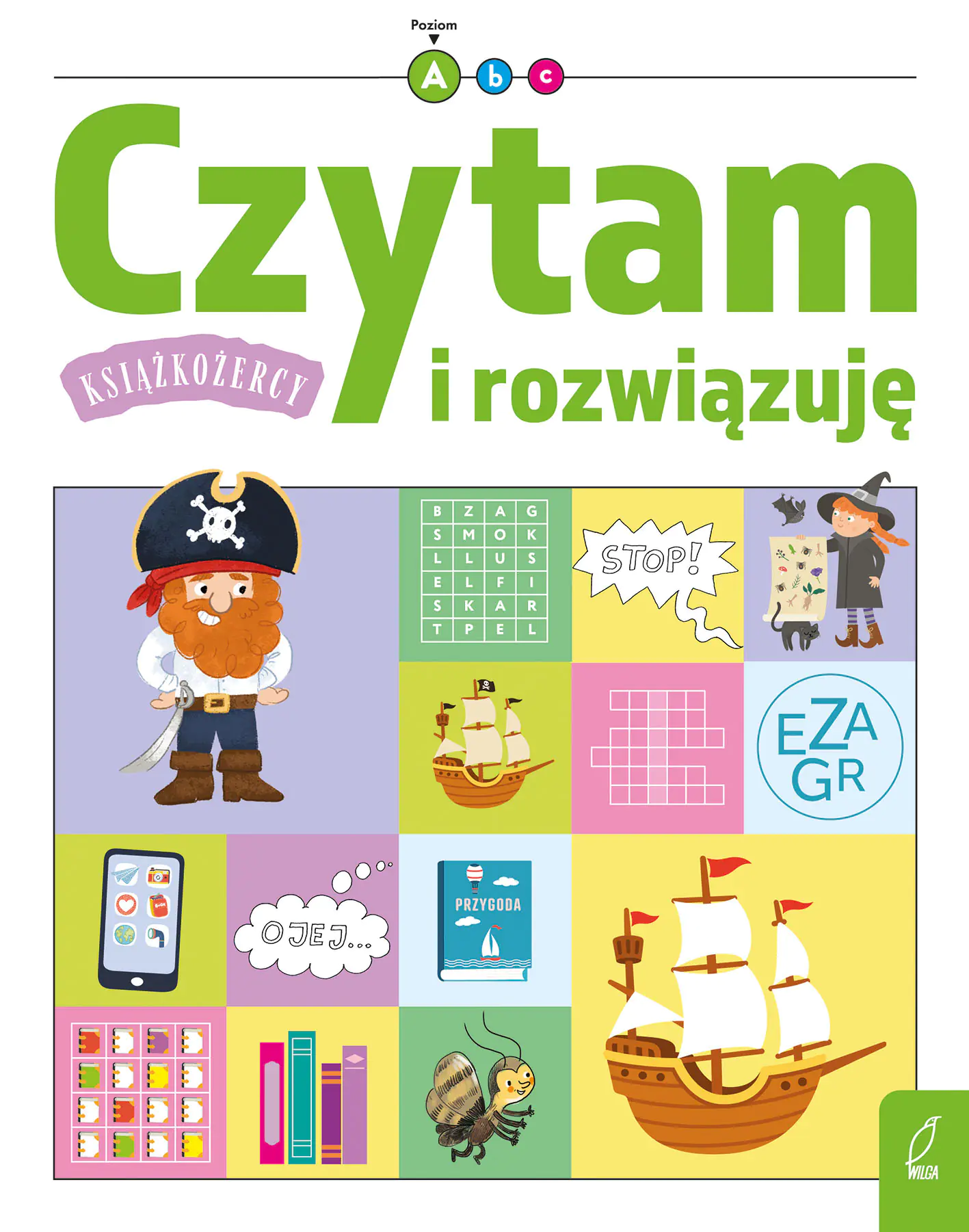 Książka - Czytam i rozwiązuję. Poziom 1. Tom 1