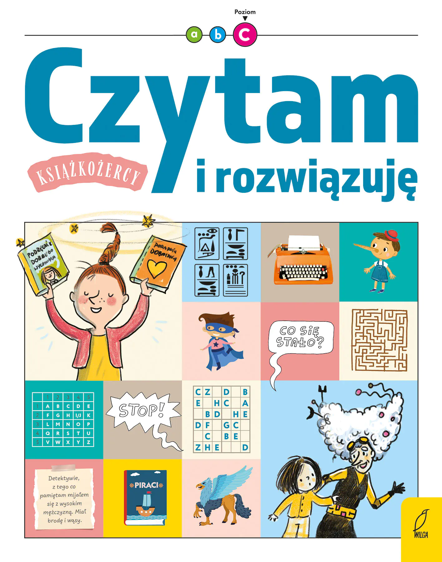 Książka - Czytam i rozwiązuję. Poziom 3. Tom 1