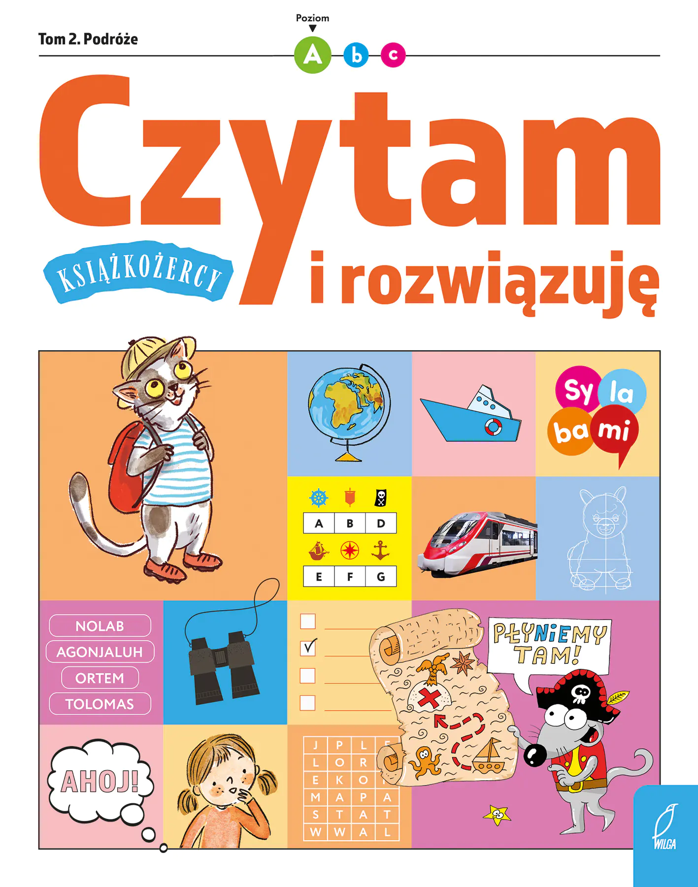 Książka - Czytam i rozwiązuję. Książkożercy. Poziom 1. Tom 2