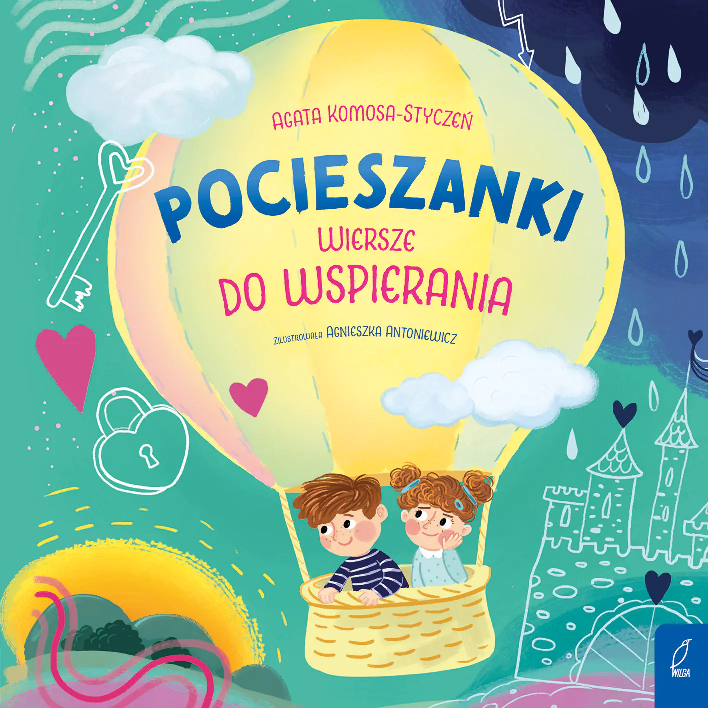 Książka - Pocieszanki. Wiersze do wspierania