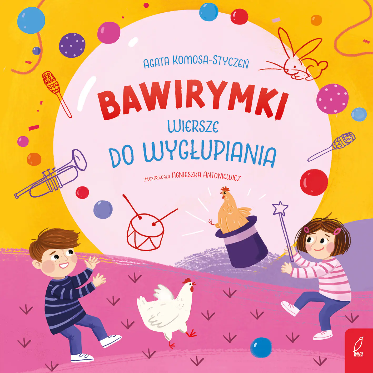 Książka - Bawirymki. Wiersze do wygłupiania