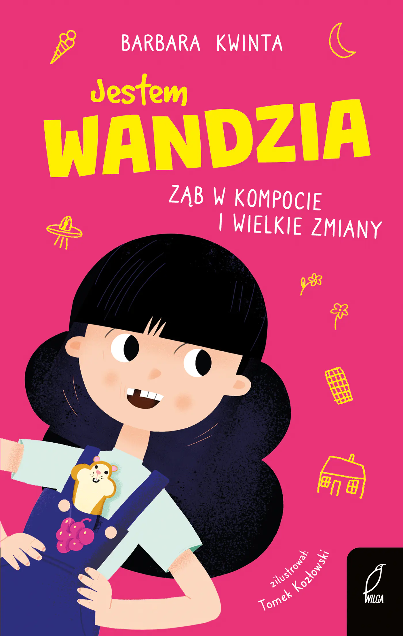 Książka - Jestem Wandzia. Ząb w kompocie i wielkie zmiany