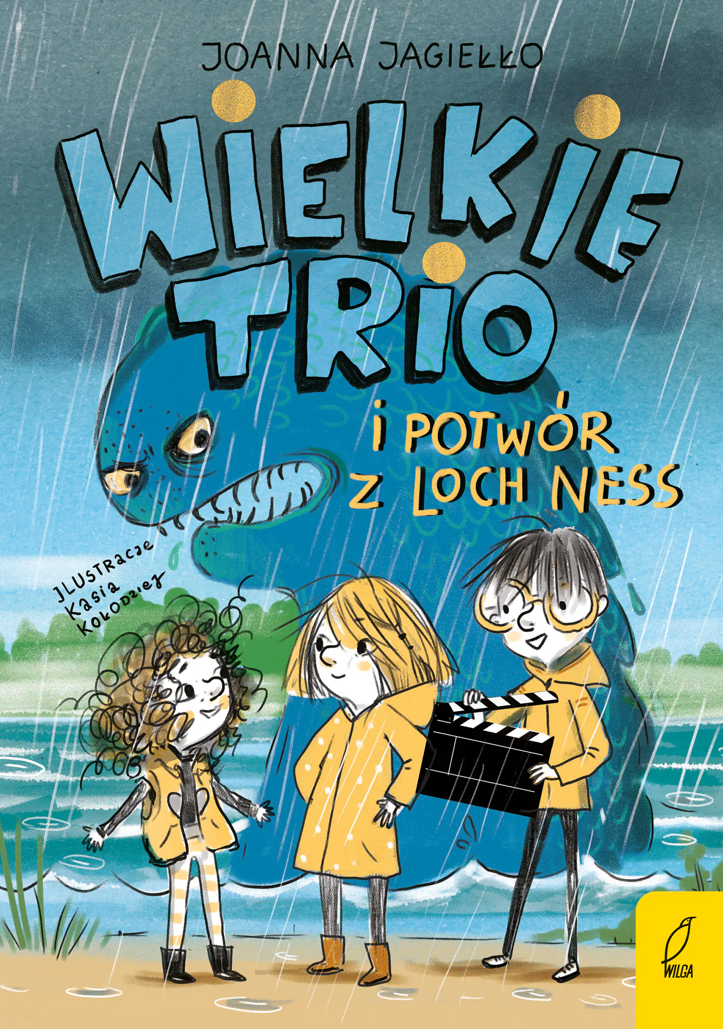 Książka - Wielkie Trio i potwór z Loch Ness. Tom 1