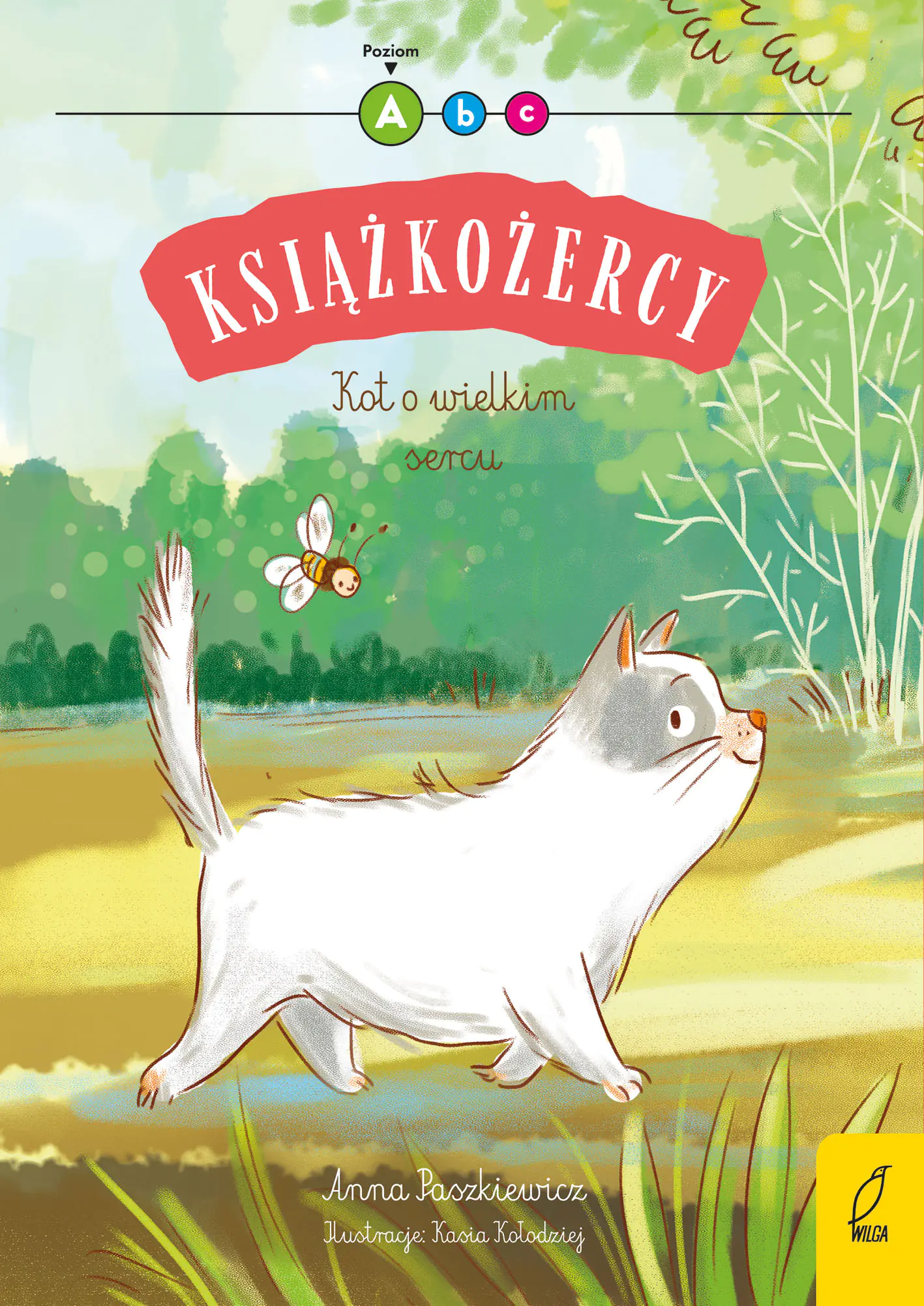 Książka - Kot o wielkim sercu. Książkożercy. Poziom 1