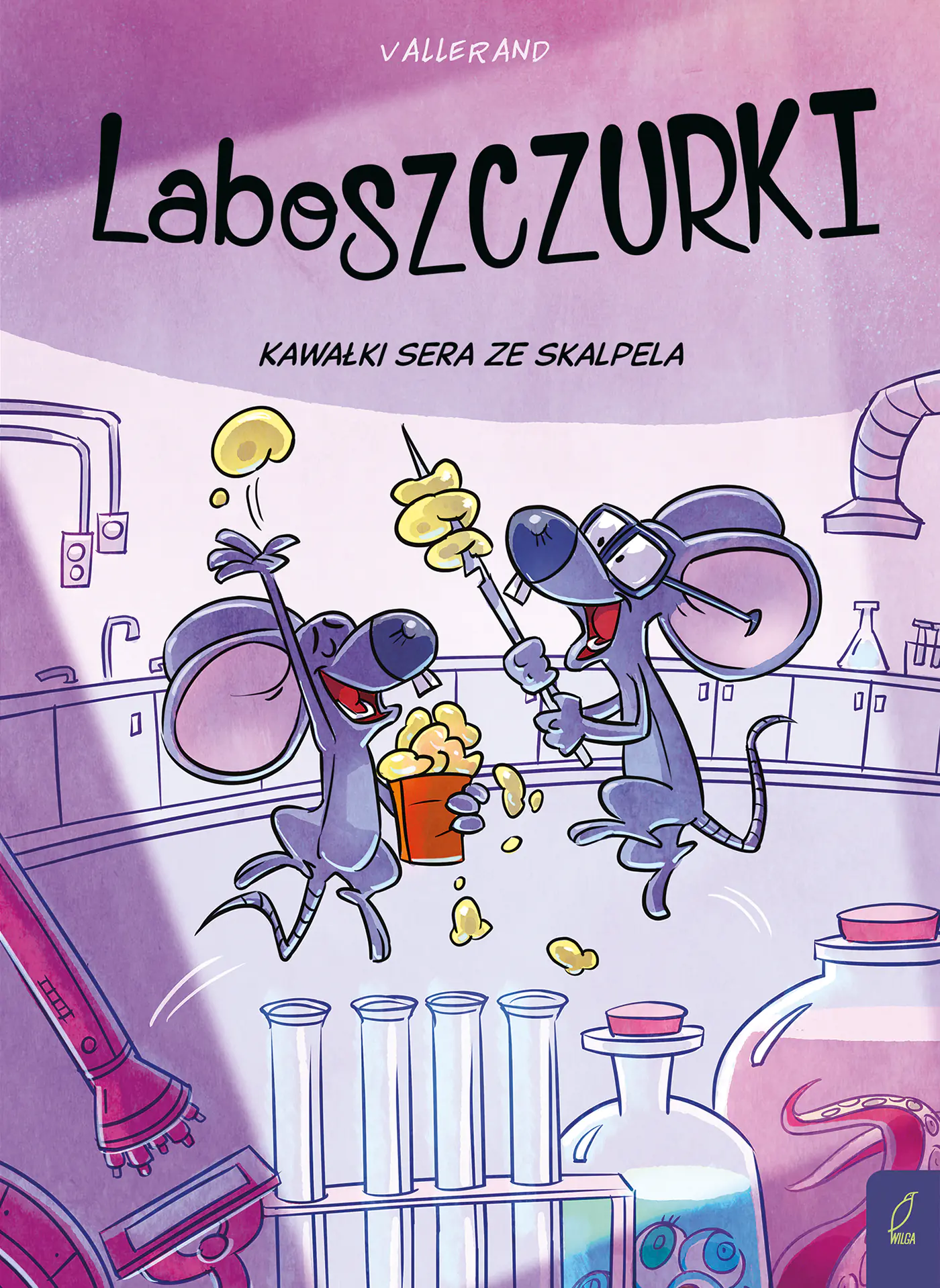 Książka - Kawałki sera ze skalpela. Laboszczurki