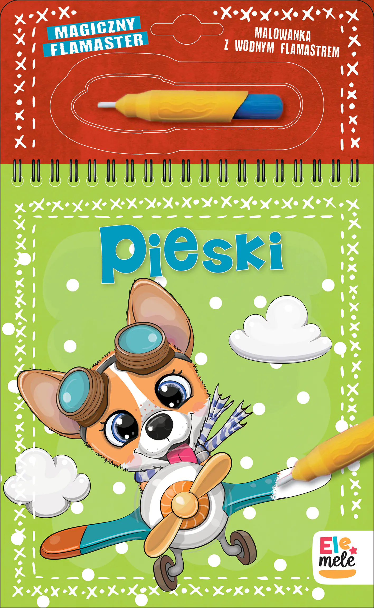 Książka - Pieski. Magiczny flamaster