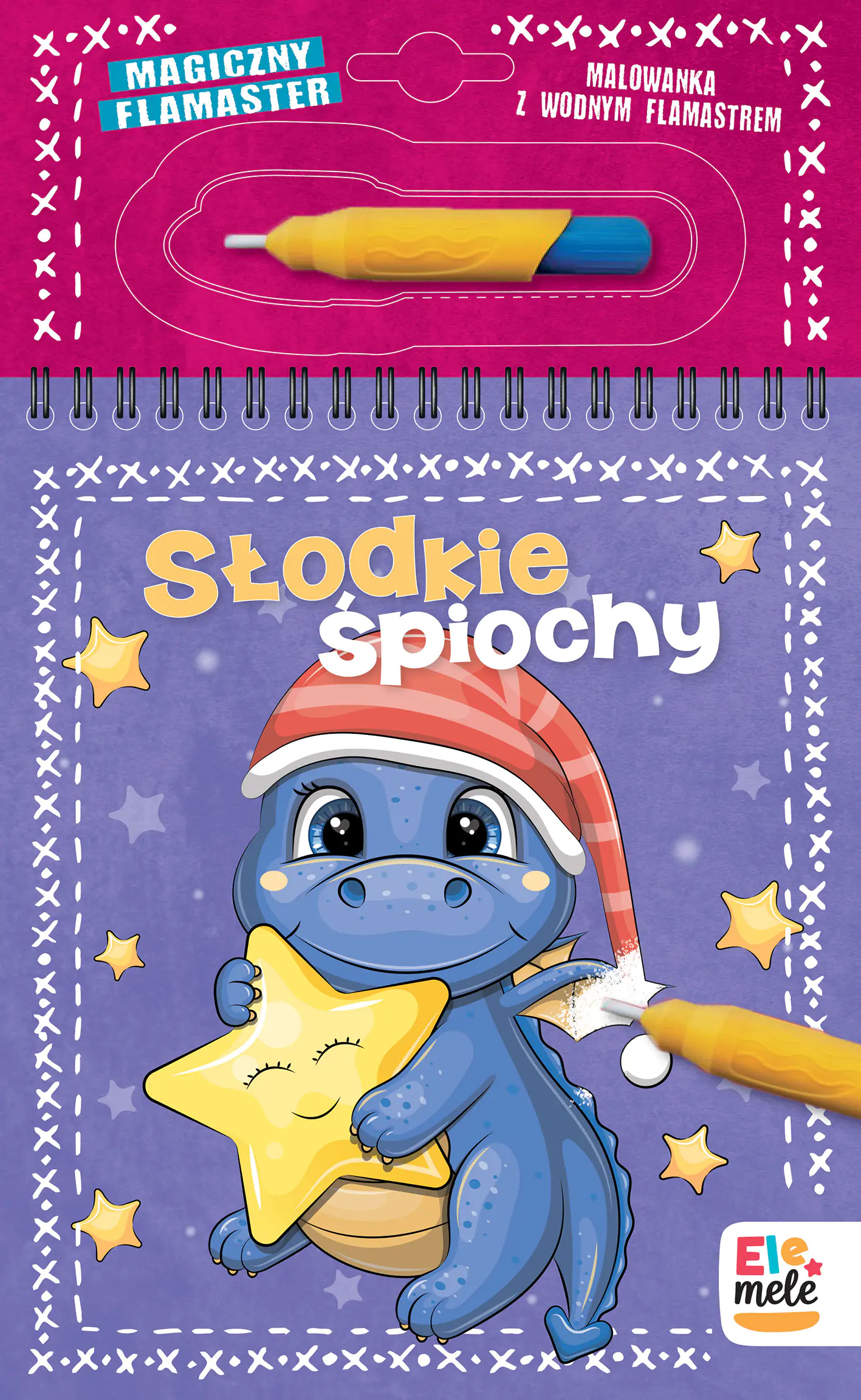 Książka - Słodkie śpiochy. Magiczny flamaster