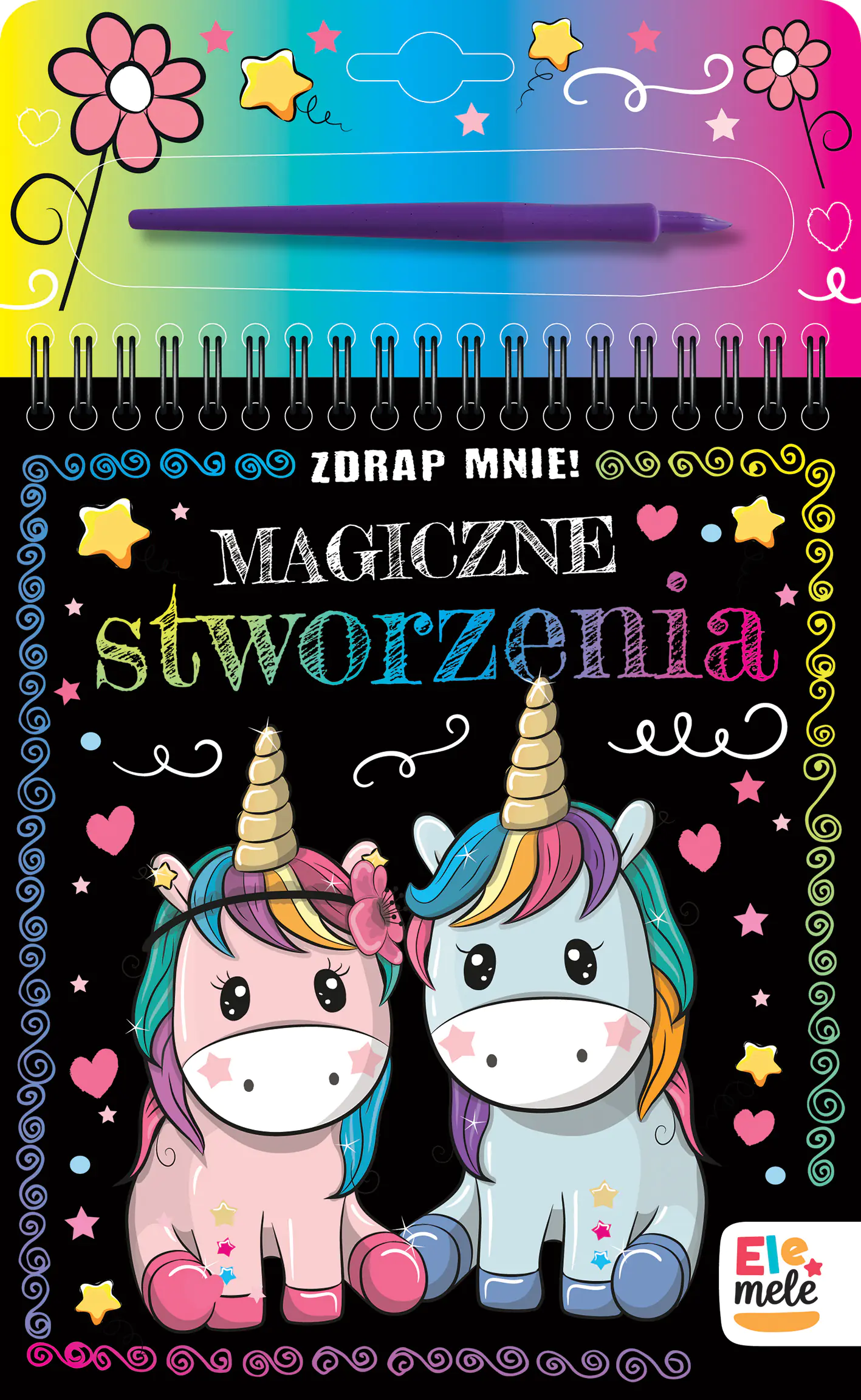 Książka - Magiczne stworzenia. Zdrap mnie!