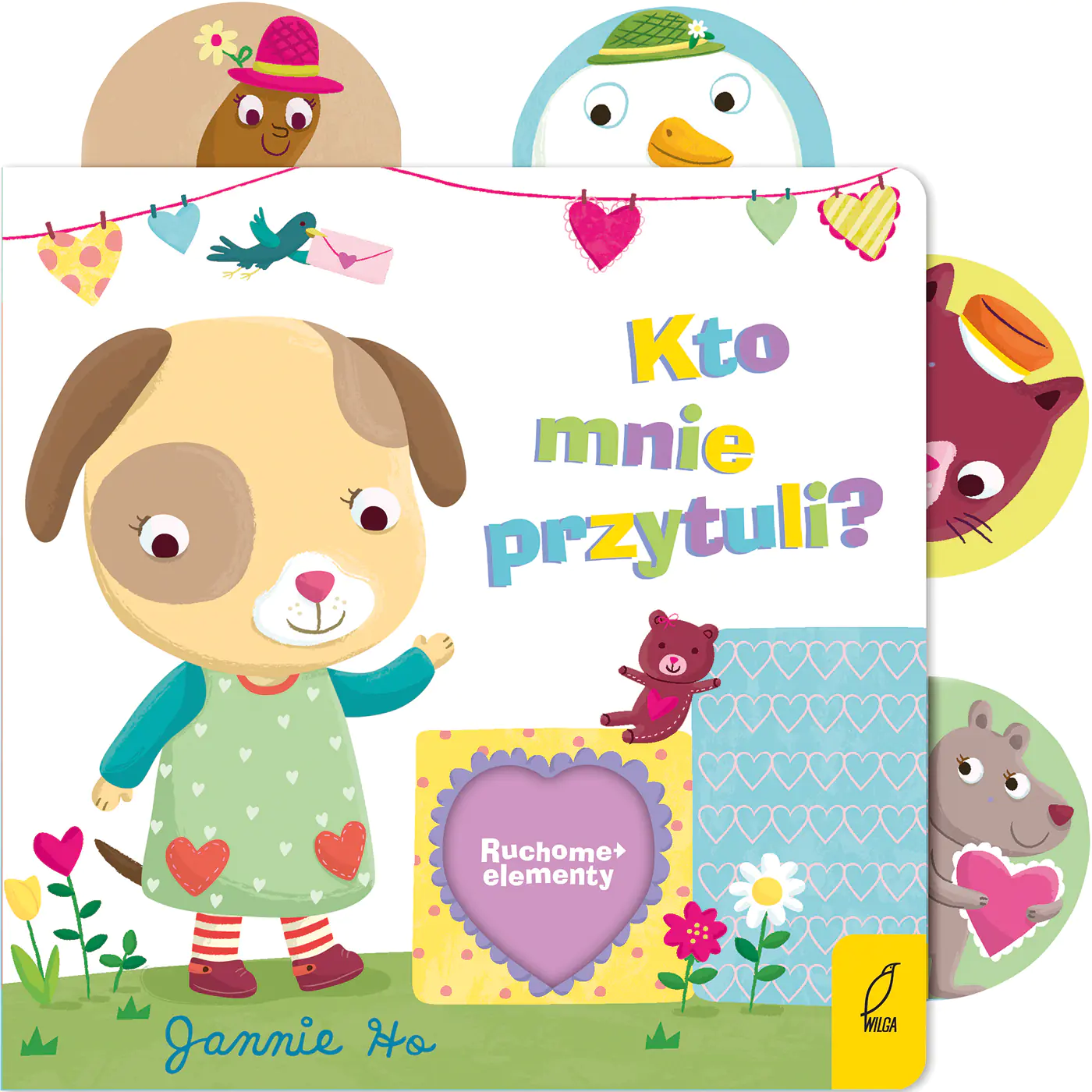 Książka - Kto mnie przytuli? Ruchome elementy